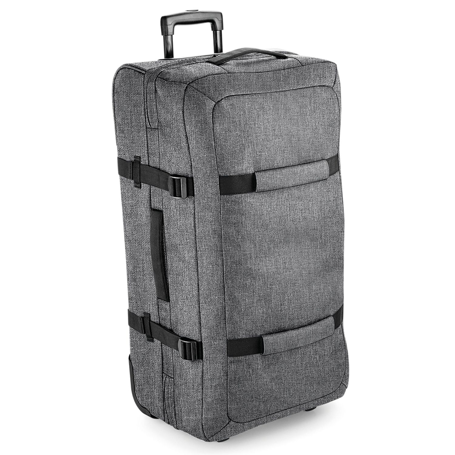 BagBase Escape Check-In Wheelie One Size Grey Marl