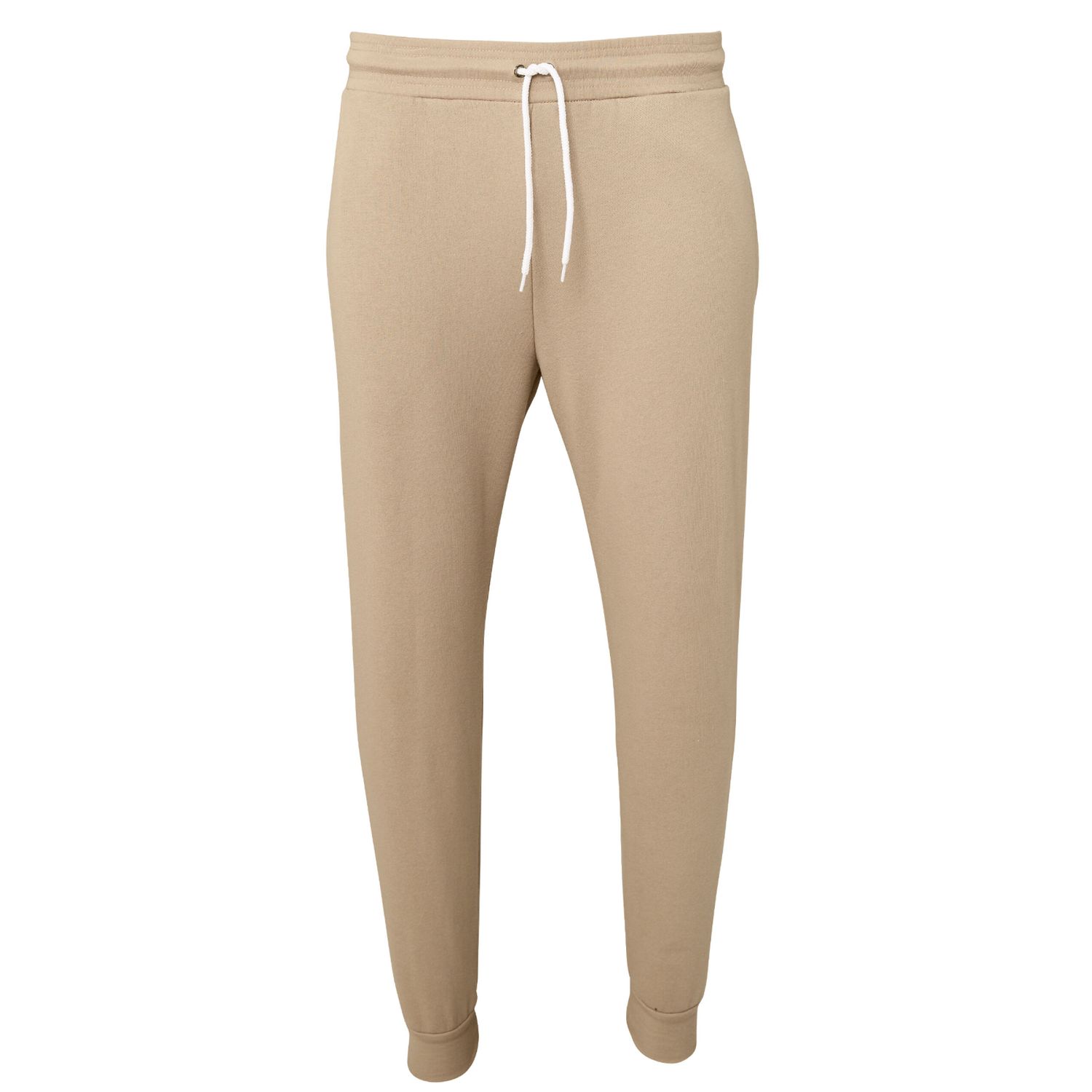 Bella+Canvas Unisex Jogger Sweatpants XS Tan