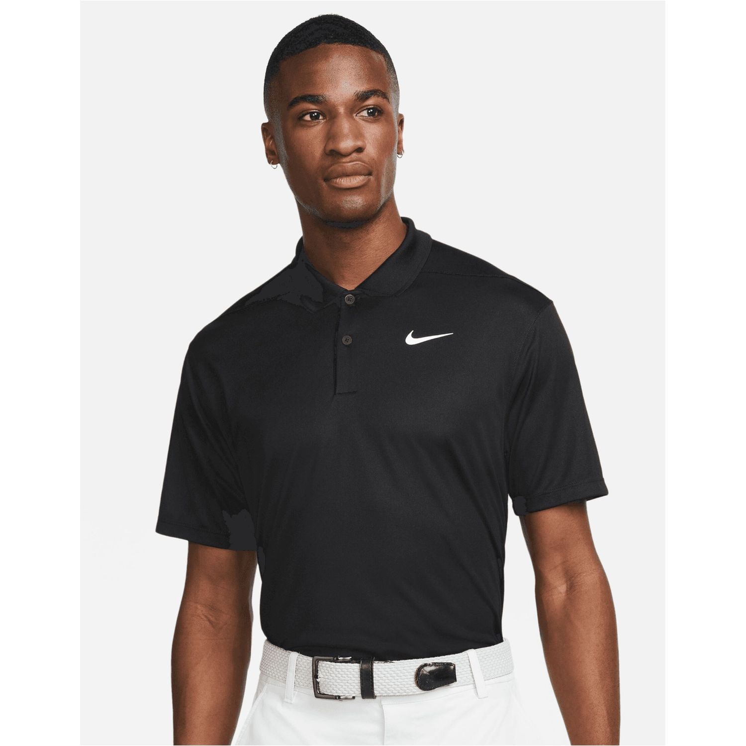 Nike Golf Dri-FIT Victory Solid Polo (lc) L Black