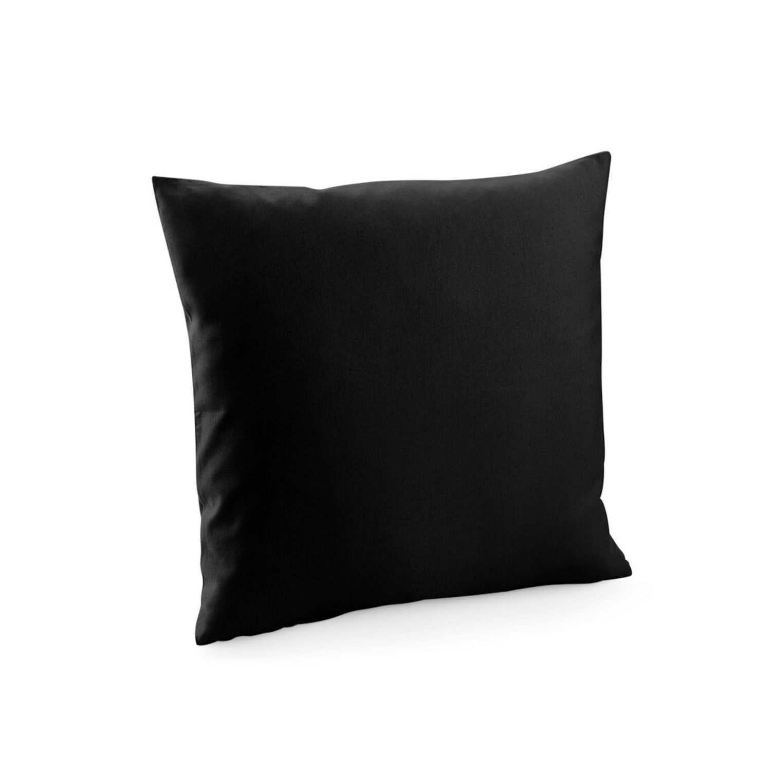 Westford Mill Fair Trade Cotton Canvas Cushion Cover 50X50 Black