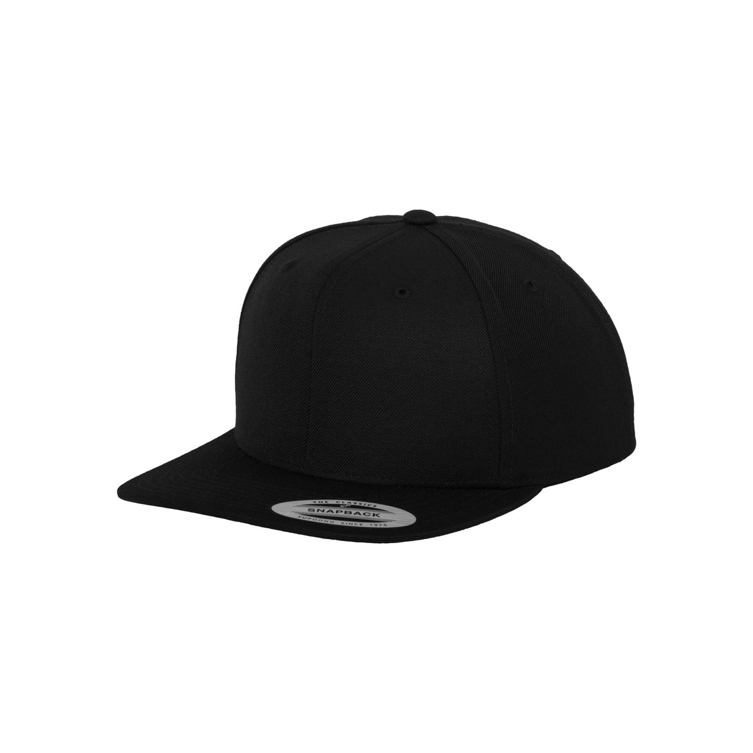 Flexfit Classic Snapback Cap One Size Black