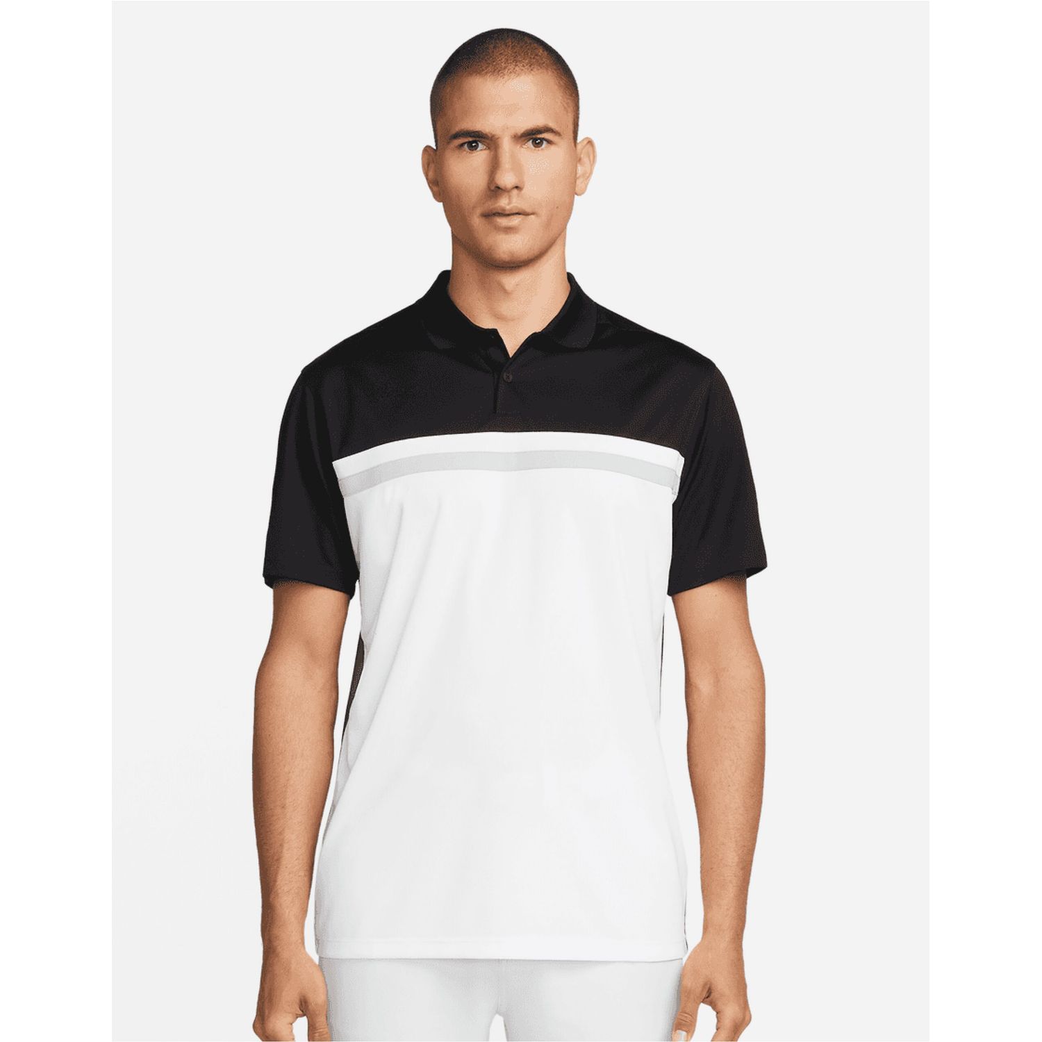 Nike Golf Nike Victory Mens Golf Polo M Black/White