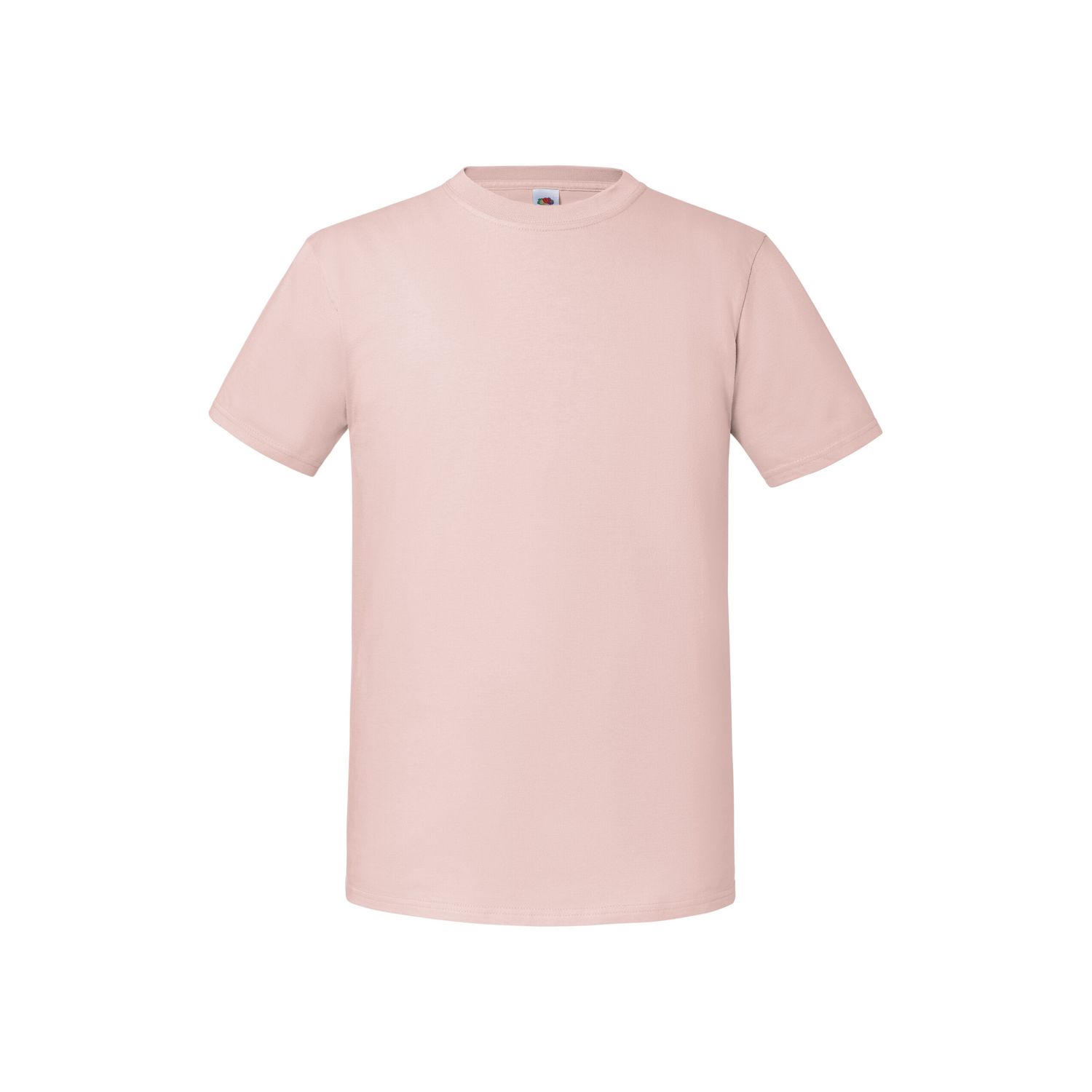 Fruit Of The Loom Mens Iconic 195 Ring Spun Premium T M Powder Rose