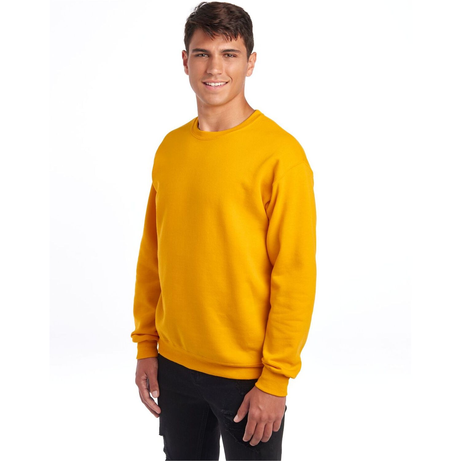 Jerzees NuBlend Sweatshirt M Gold