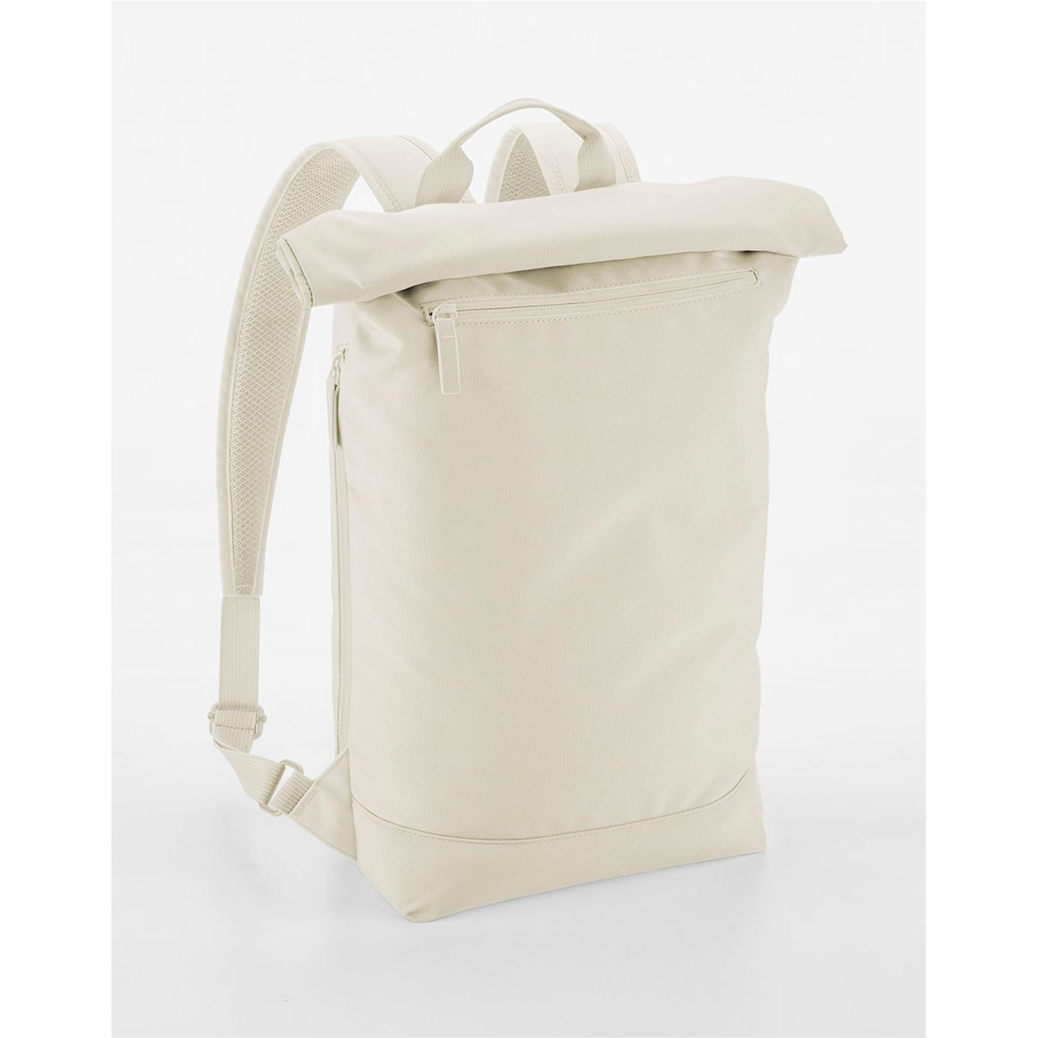 BagBase Simplicity Roll-Top Backpack Lite One Size Beige
