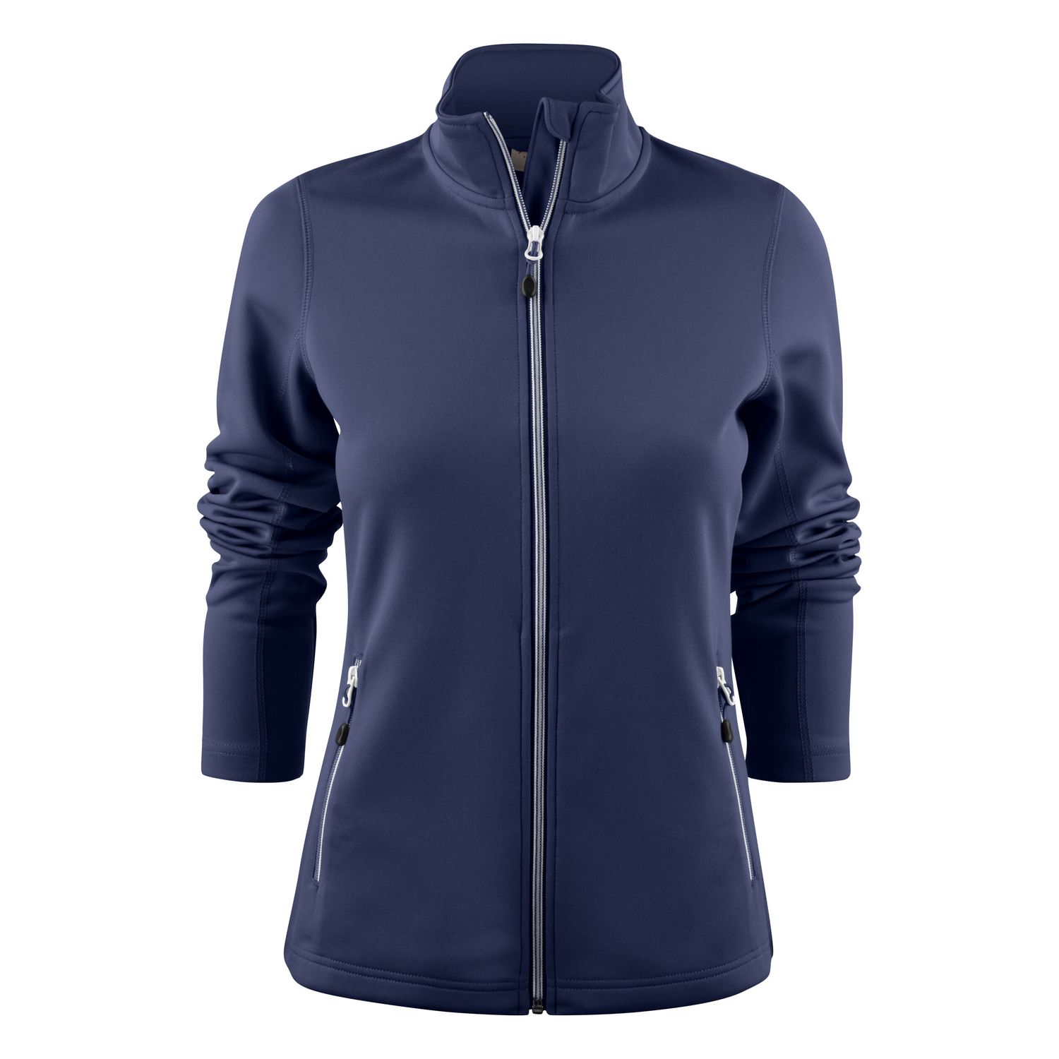 Printer Red Ladies Powerslide Jacket S Navy