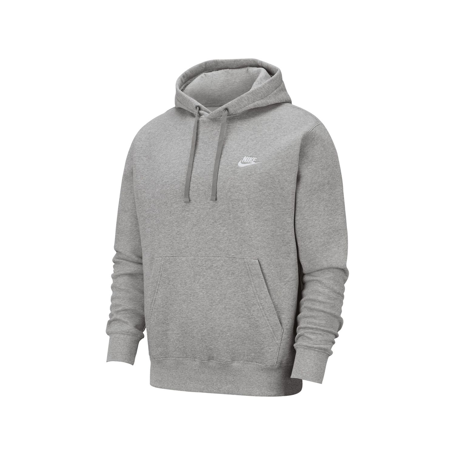 Nike Golf Sportswear Club Hoodie S Dark Grey Heather/Matte Silver/White