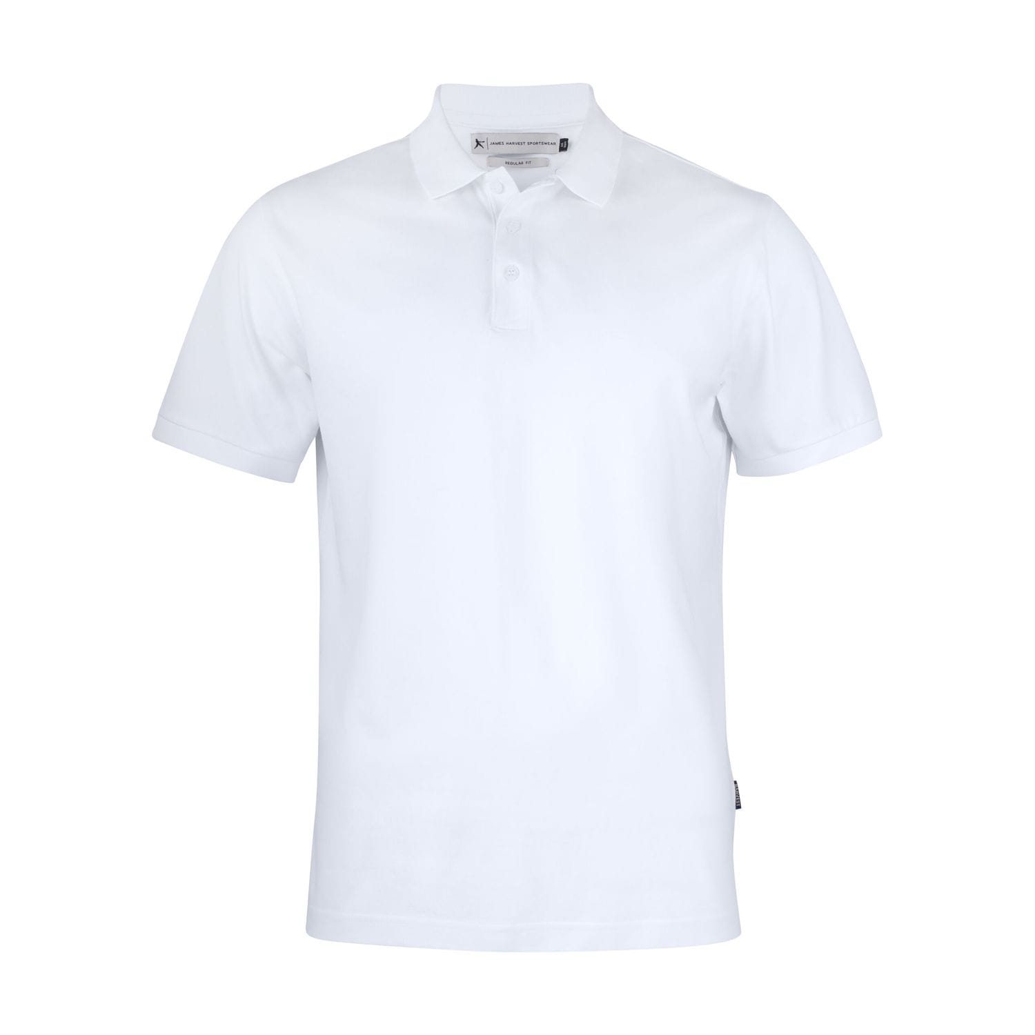 James Harvest Sunset Regular Polo M White