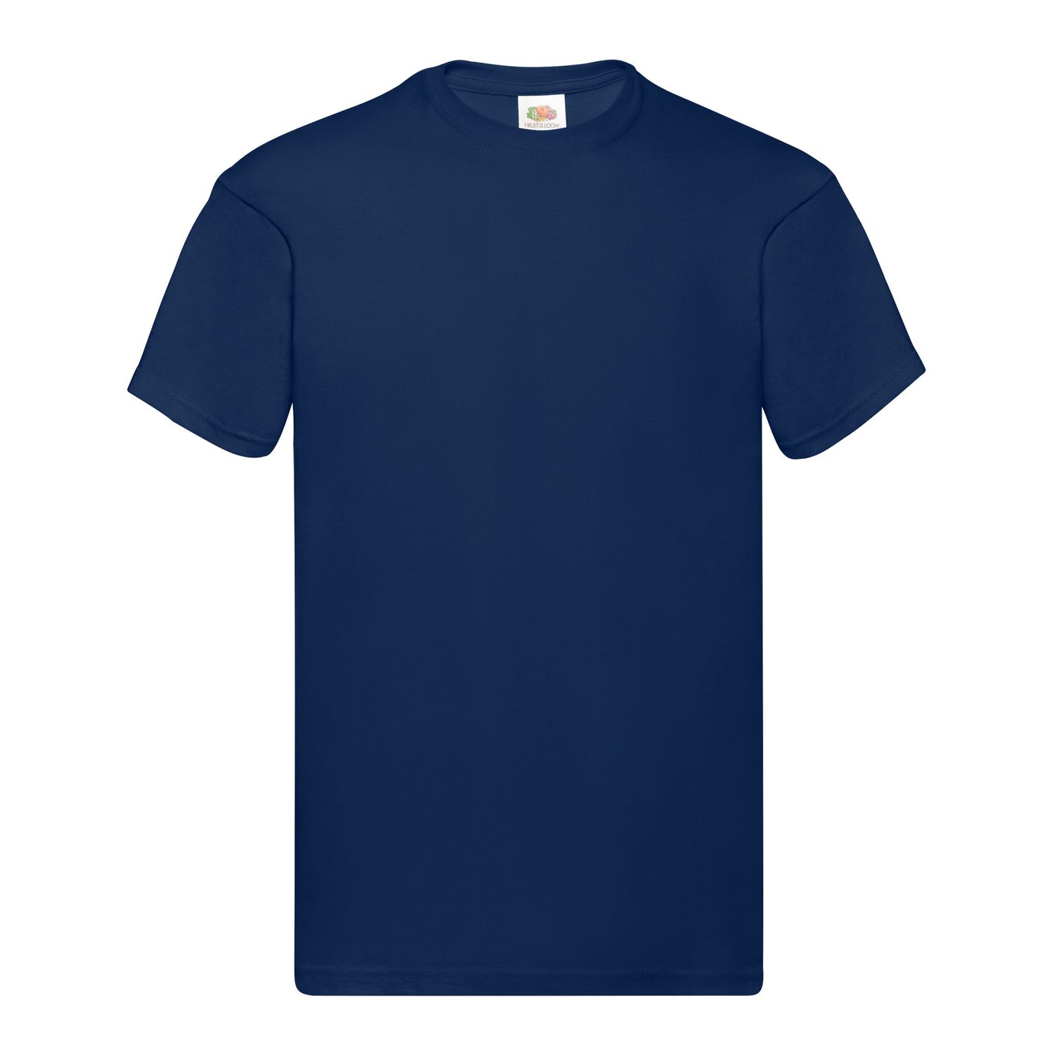 Fruit Of The Loom Mens Original T L Navy Blue
