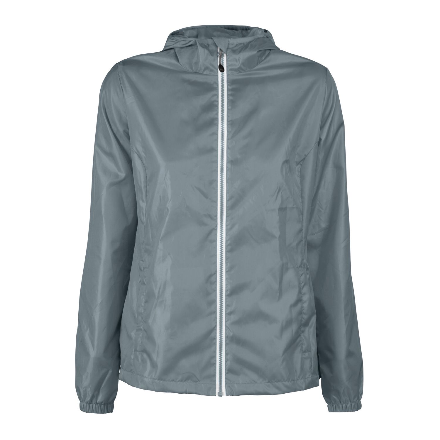 Printer Red Ladies Fastplant Windbreaker M Metal Grey