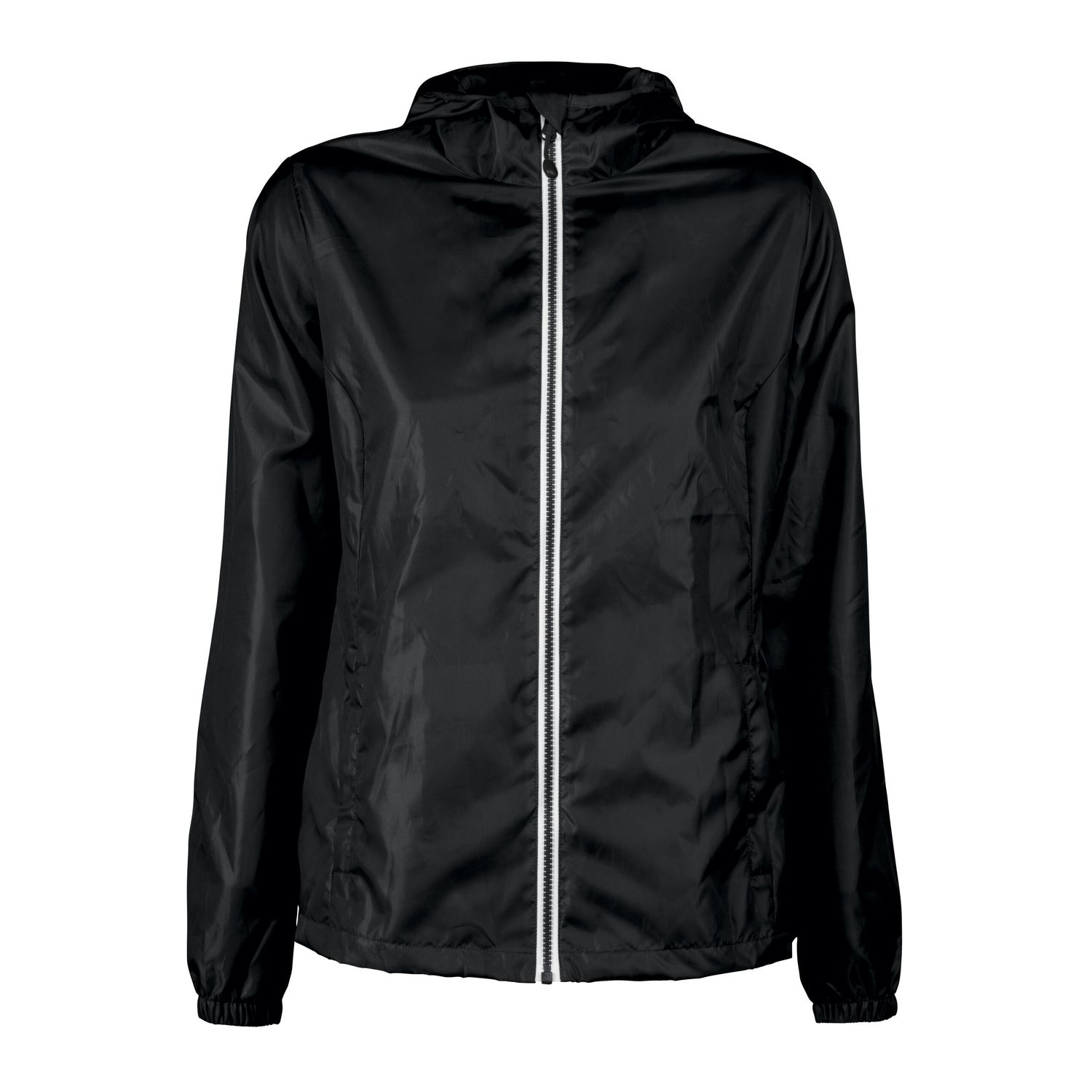Printer Red Ladies Fastplant Windbreaker S Black