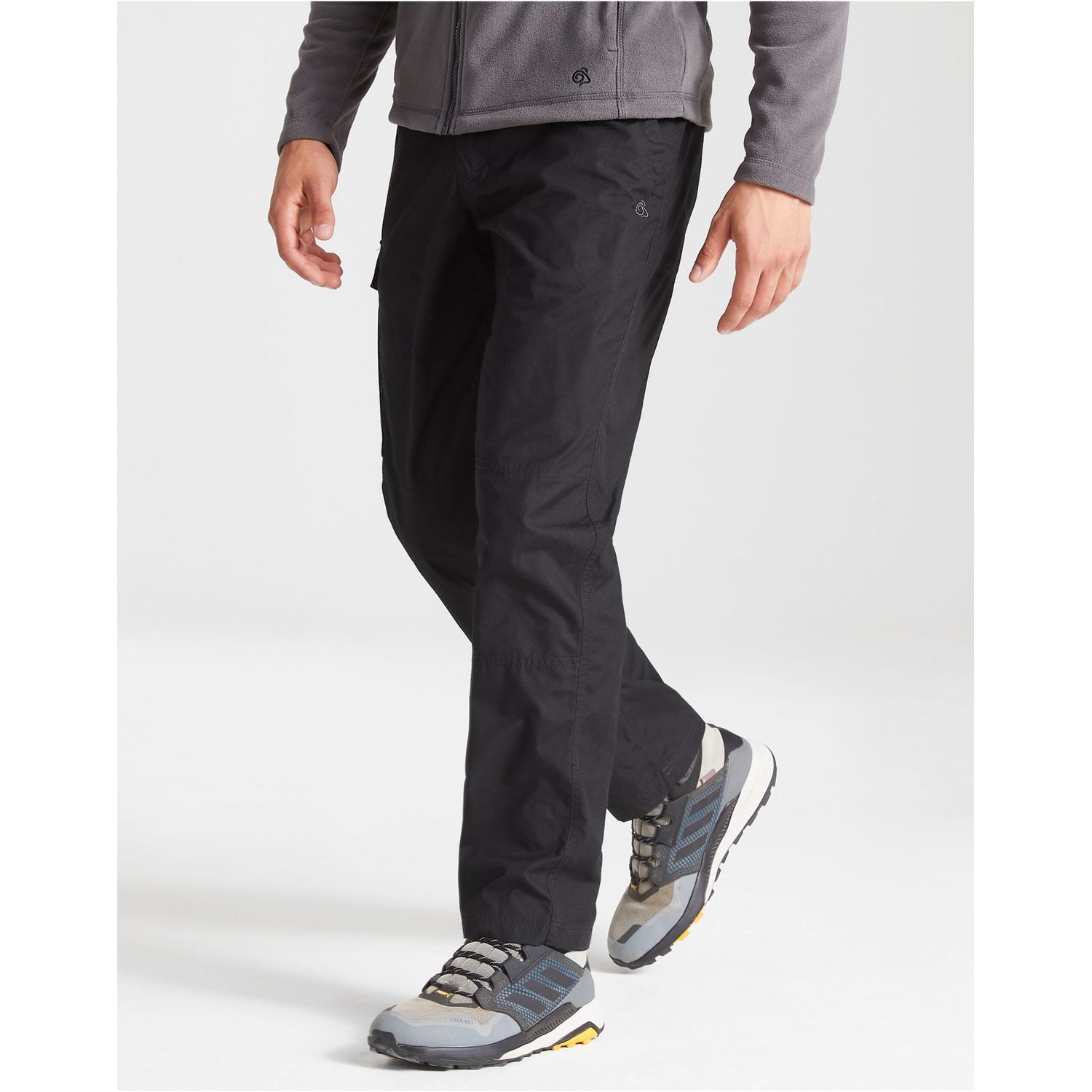 Craghoppers Expert Mens Expert Kiwi Tailored Trousers (Short) 36in Black