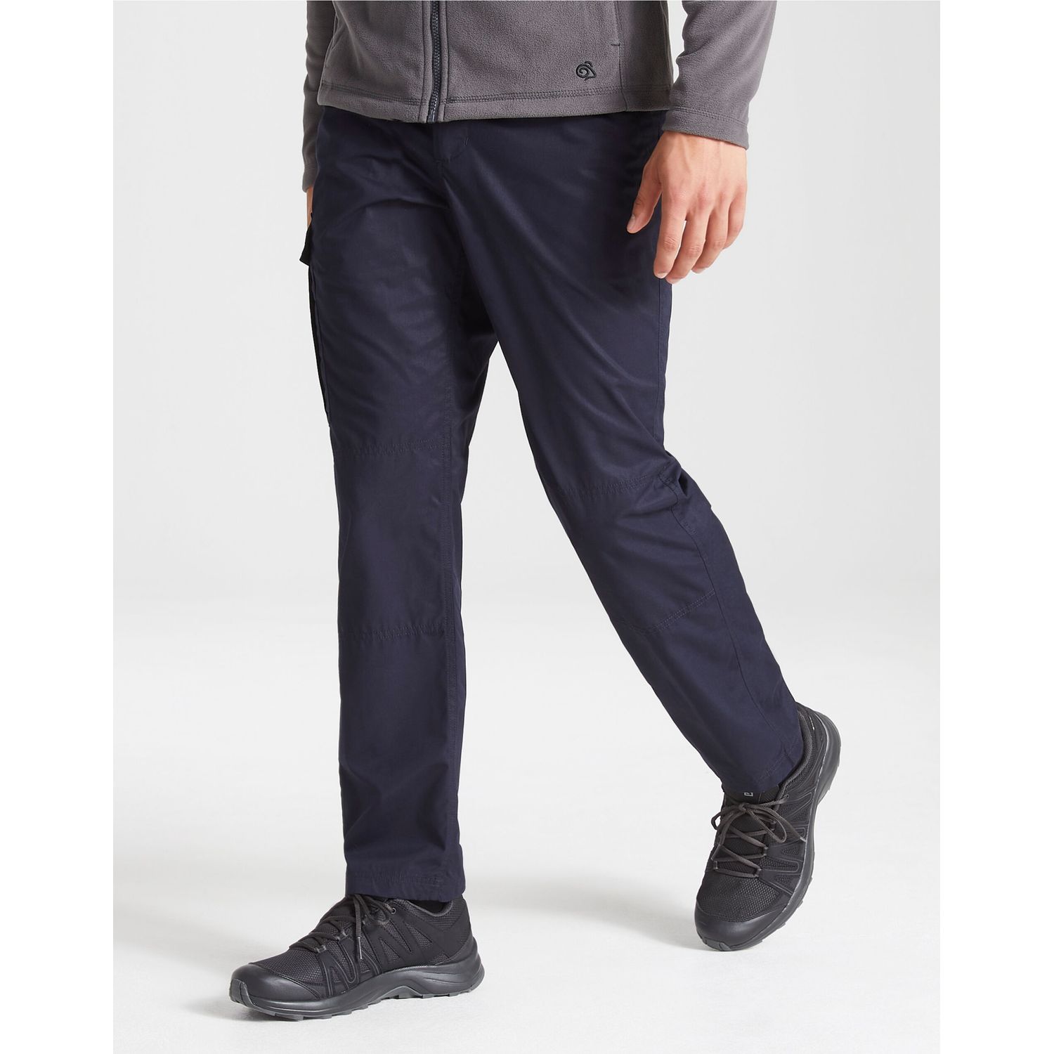 Craghoppers Expert Mens Expert Kiwi Tailored Trousers (Regular) 30in Dark Navy