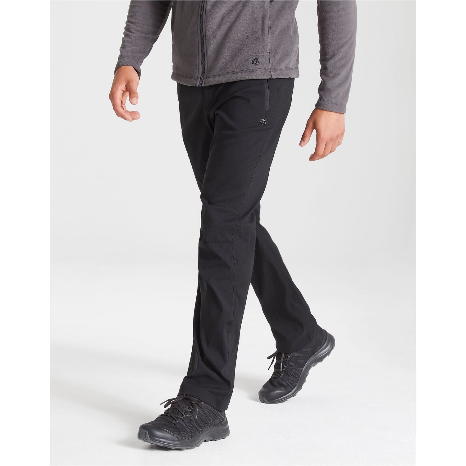 Craghoppers Expert Mens Expert Kiwi Pro II Stretch Trousers (Short) 40in Black