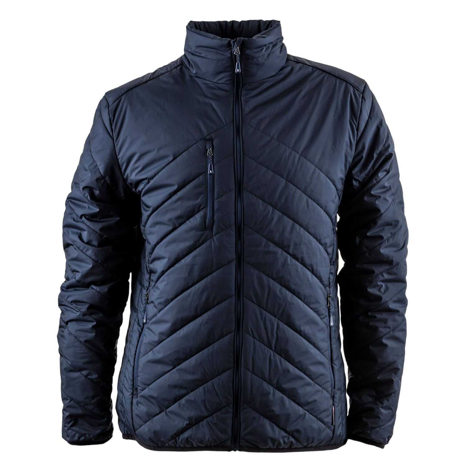 James Harvest Deer Ridge Quilted Jacket L Navy