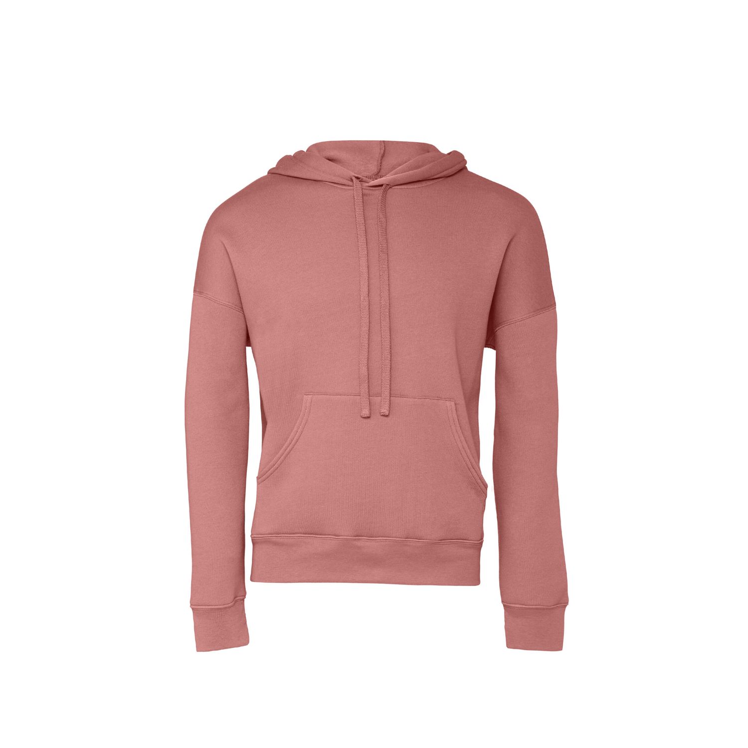 Bella+Canvas Unisex Sponge Fleece Dtm Hoodie S Mauve