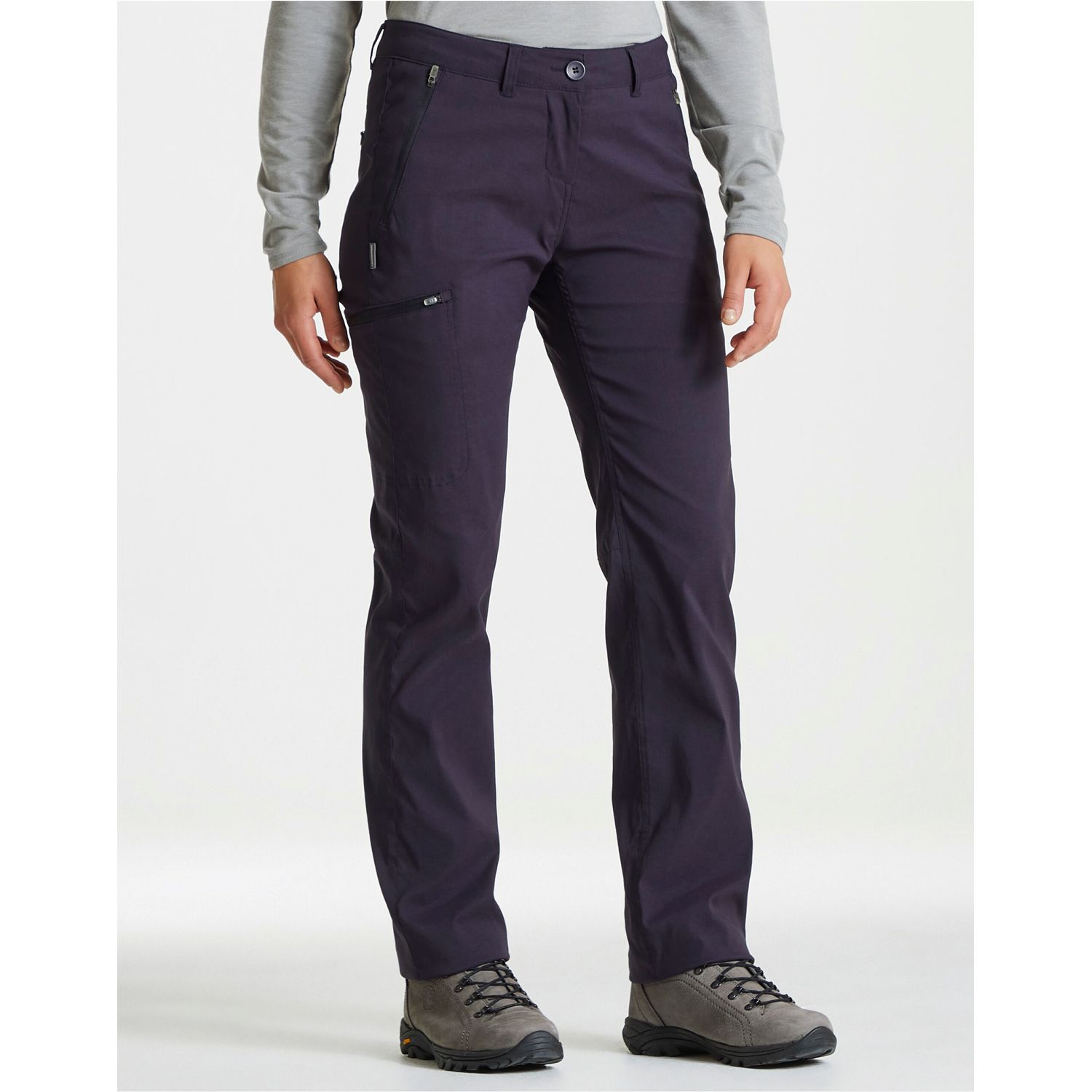 Craghoppers Expert Women's Expert Kiwi Pro II Stretch Trousers (Short) 18 Dark N