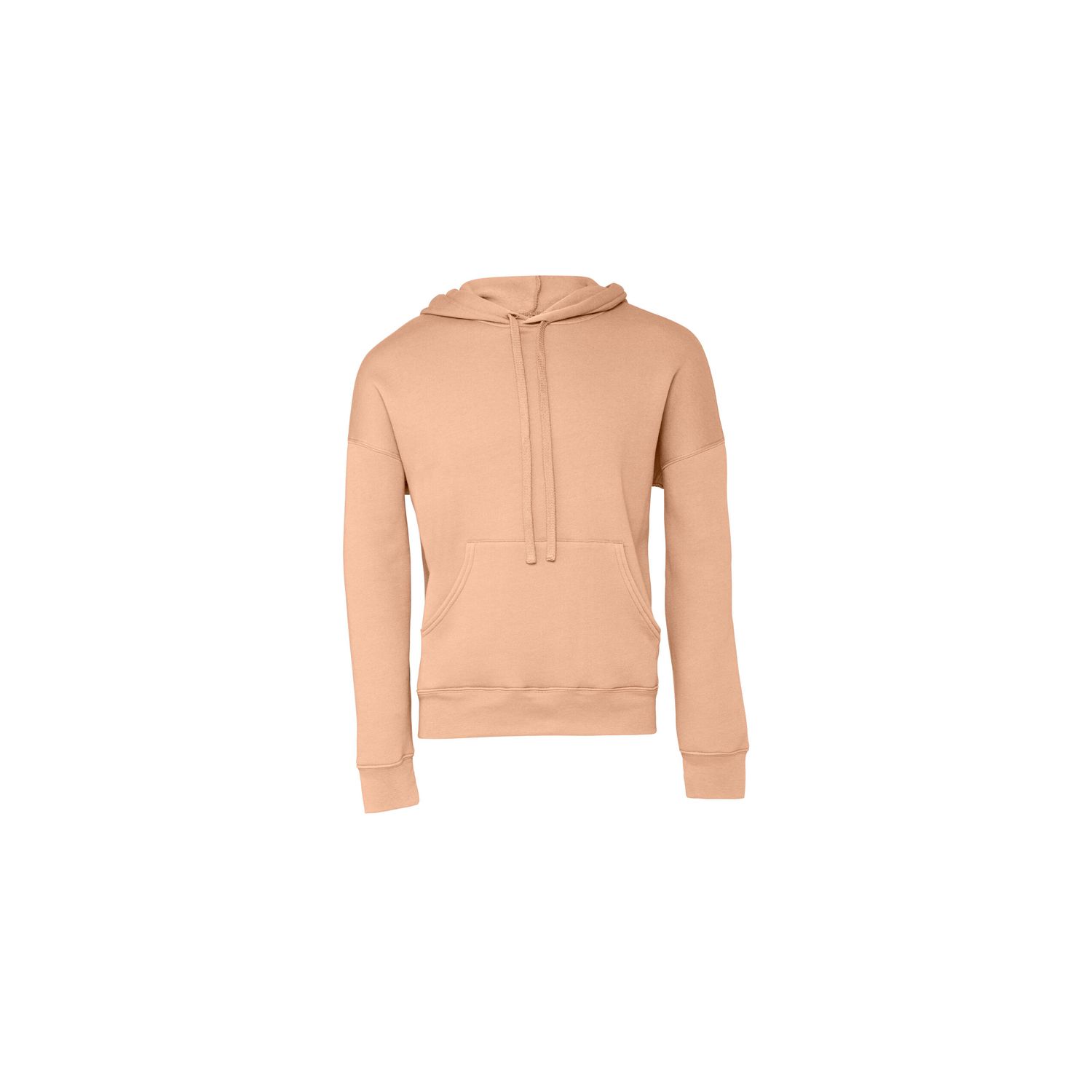 Bella+Canvas Unisex Sponge Fleece Dtm Hoodie Extra Large Peach