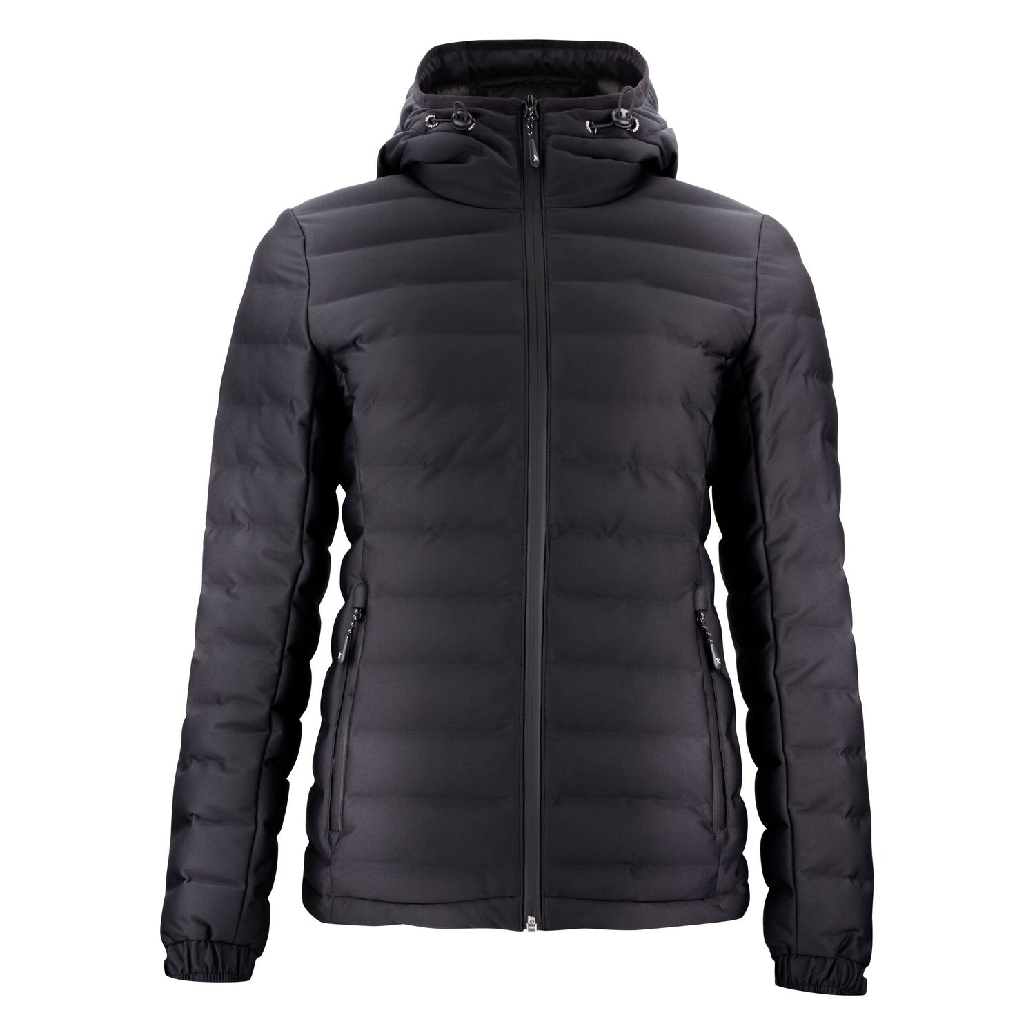 James Harvest Ladies Woodlake Heights Padded Jacket M Black