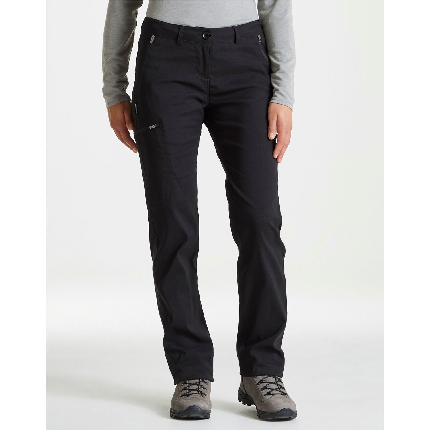 Craghoppers Expert Women's Expert Kiwi Pro II Stretch Trousers (Long) 10 Black