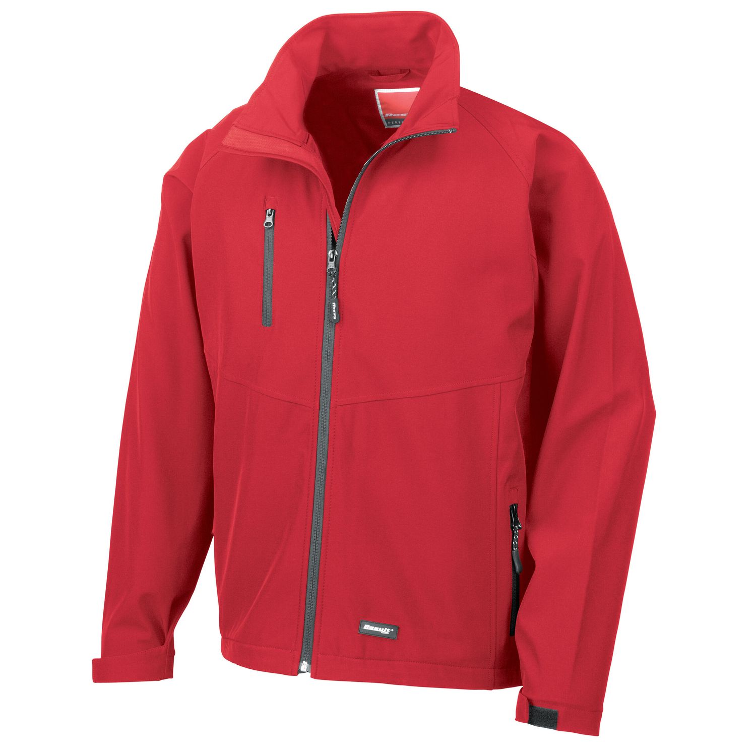 Result Mens Base Layer Softshell Jacket L Red