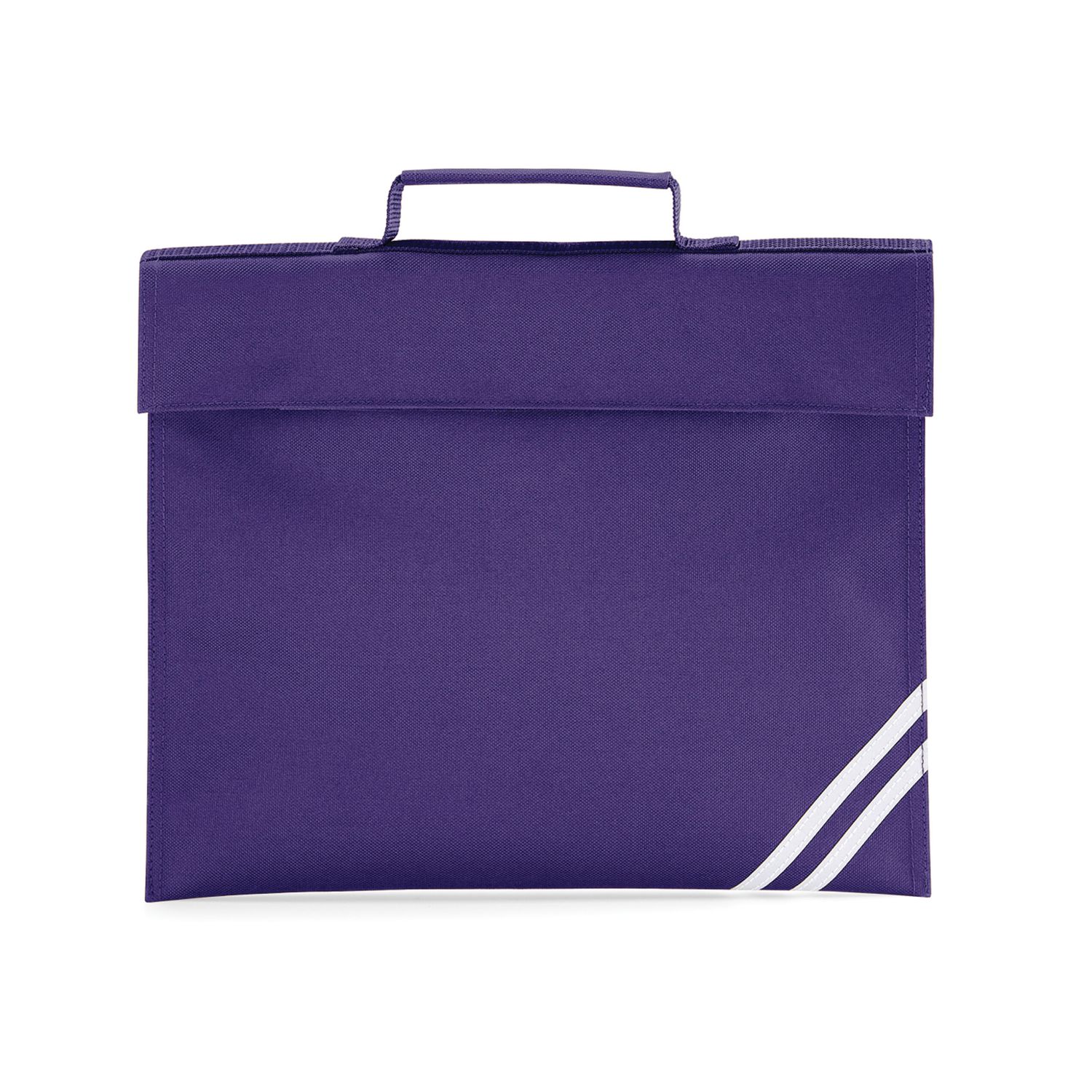 Quadra Classic Book Bag One Size Purple