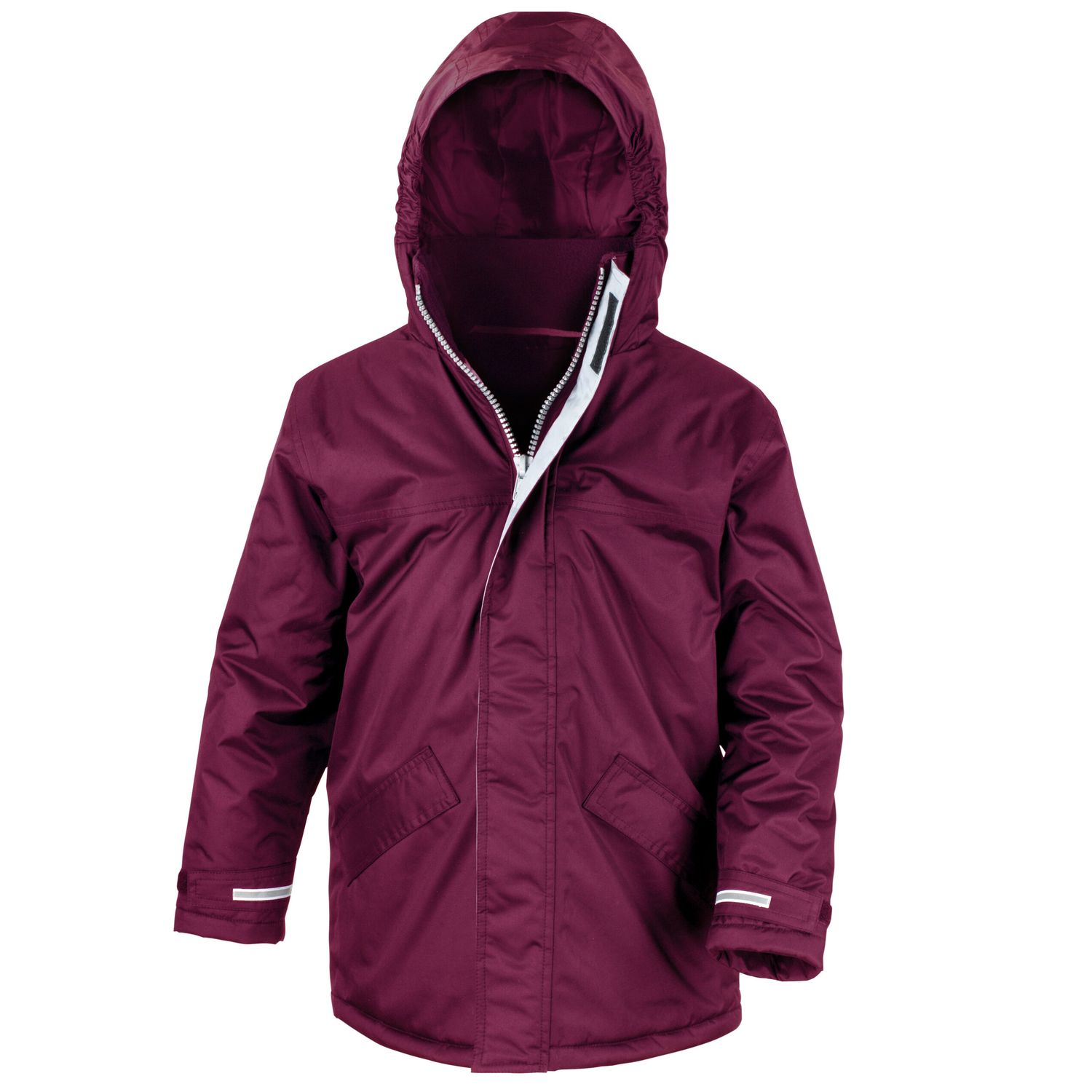 Result Children's Winter Parka 7-8 Burgundy