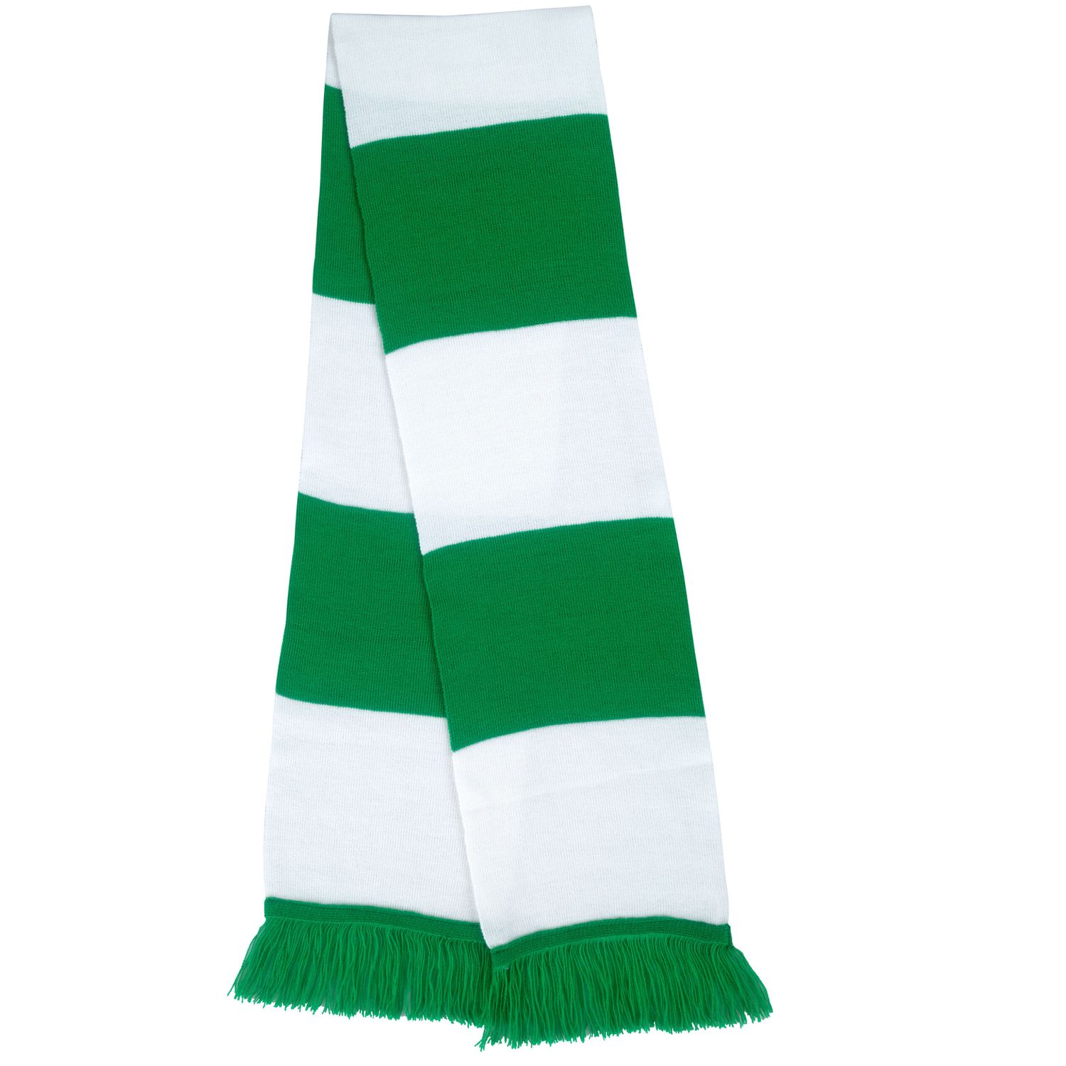 Result Team Scarf One Size White/Kelly Green