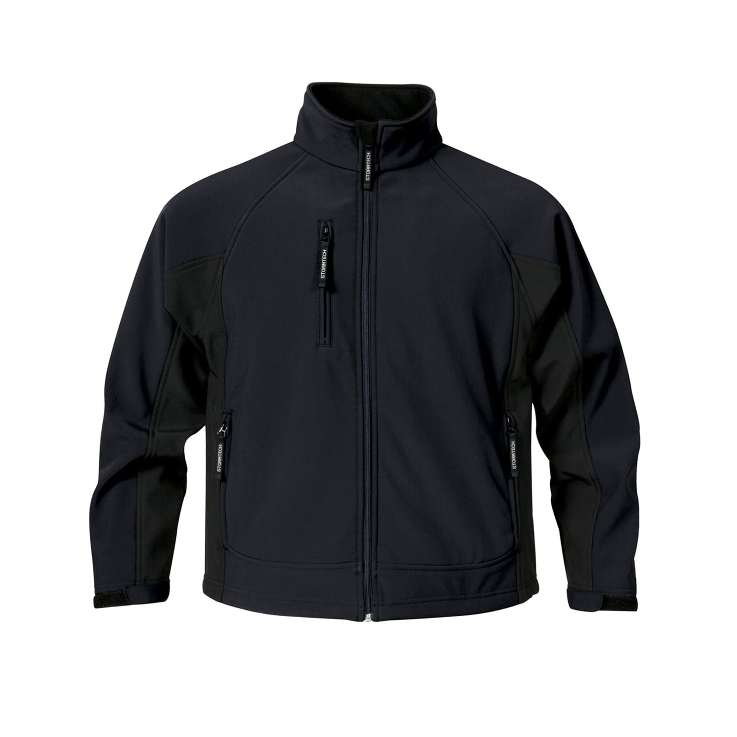 Stormtech Mens Crew Bonded Jacket L Black/Black