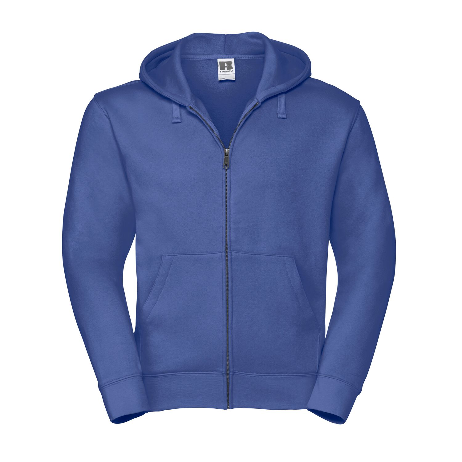 Russell Mens Authentic Zipped Hood Jacket 3XL Bright Royal