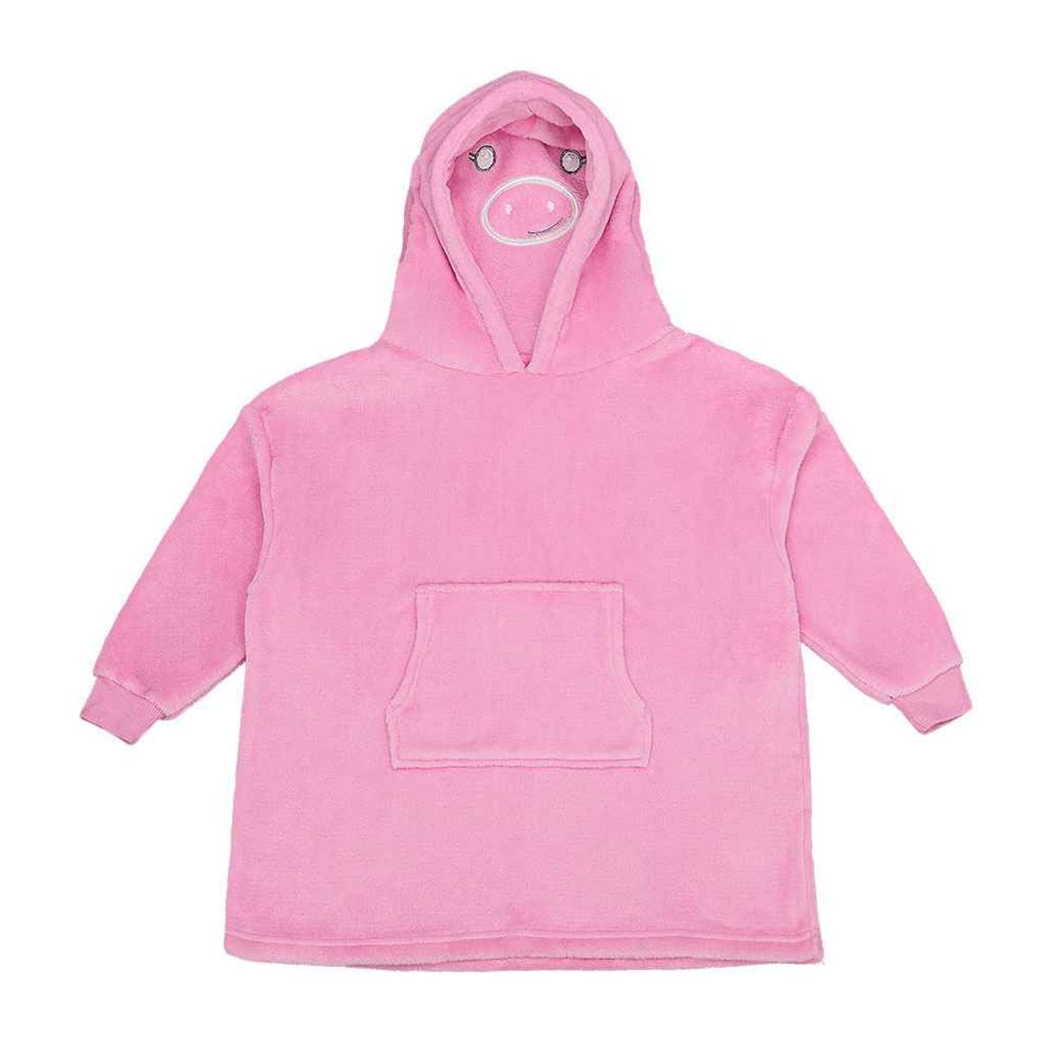 Brand Lab Kids Character Cushion Hooded Blanket Pink Unicorn Size 2-4 Years