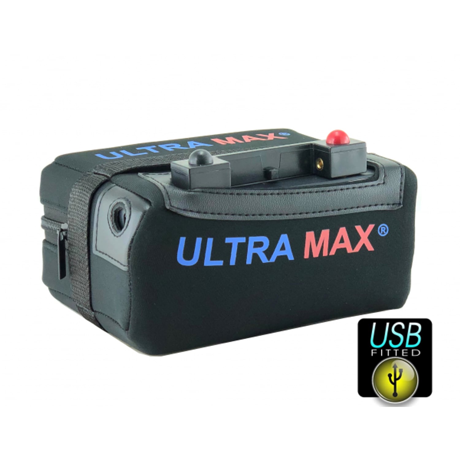 Ulltramax UltraMax LI18-12USB 18 to 27 Hole Lithium Universal Golf Trolley Batte