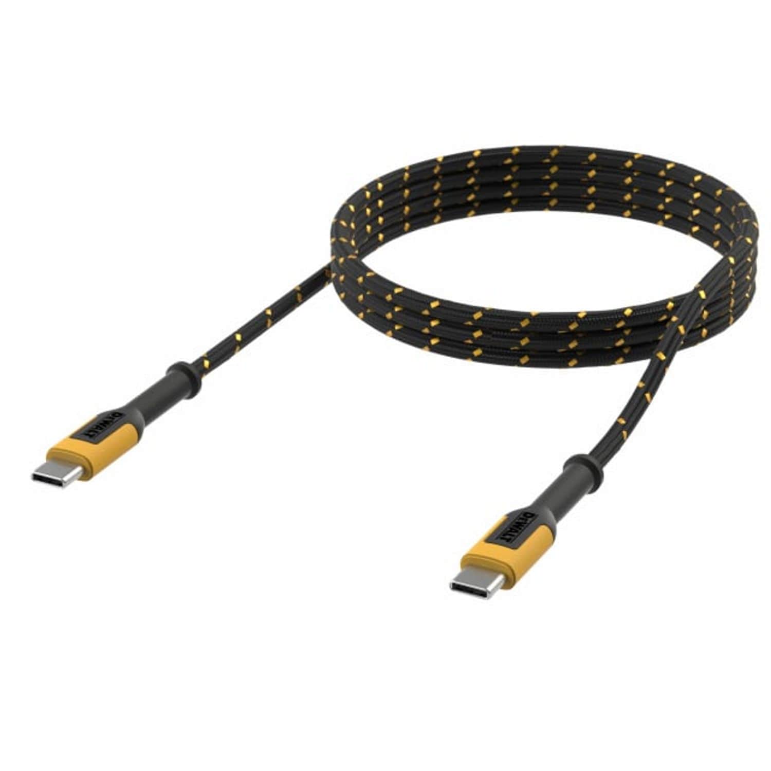 DeWalt USB C to USB-C Reinforced Charging Cable 3m (10ft)