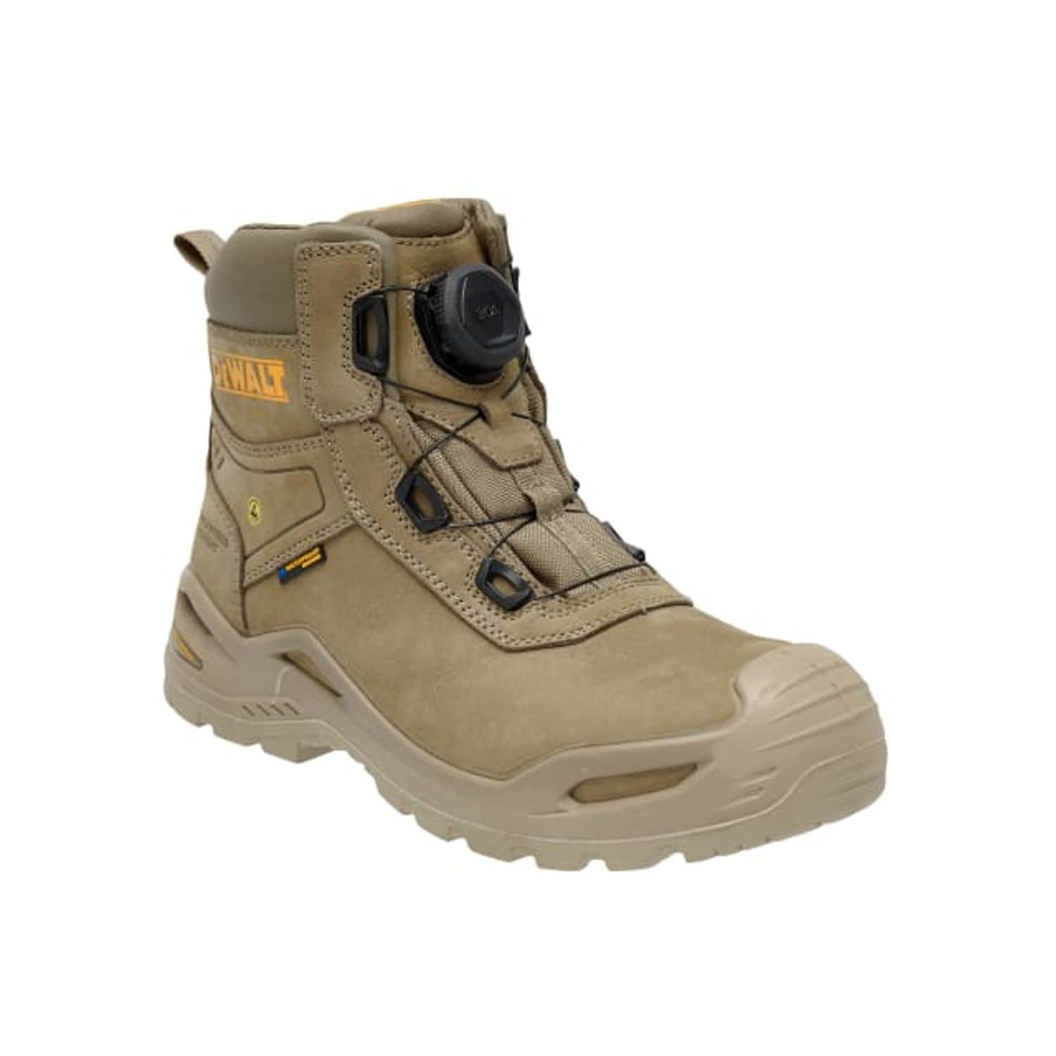 DeWalt Boa Lightweight Boots Stone Size UK 7 Eur 41