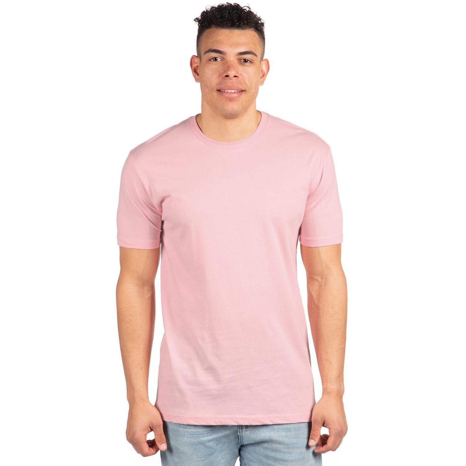 Next Level Apparel Nla Unisex Cotton T 145gsm Light Pink Size Extra Large - N621