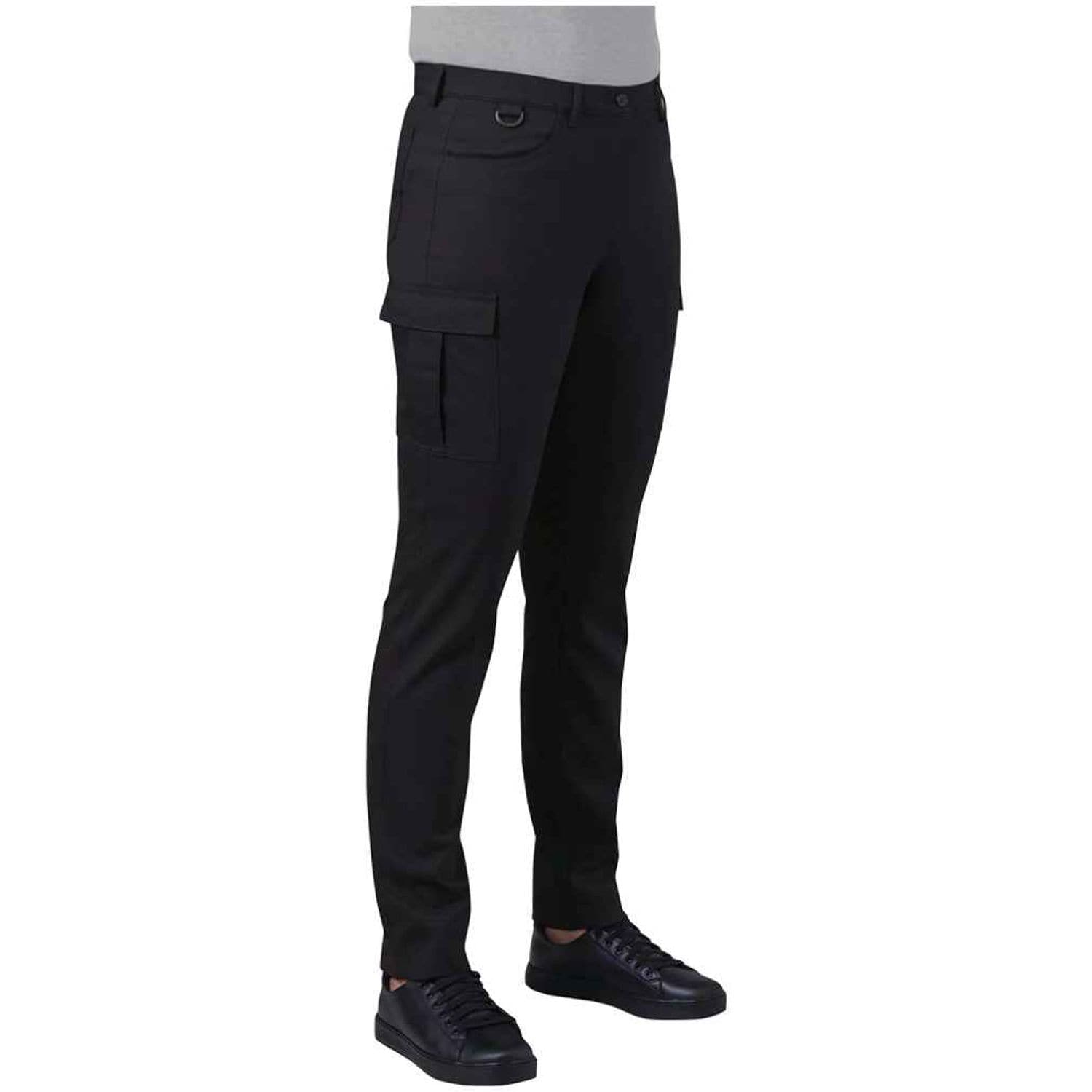 Brook Taverner Ladies Nantes Tailored Leg Cargo Trousers  Black Size  12/R