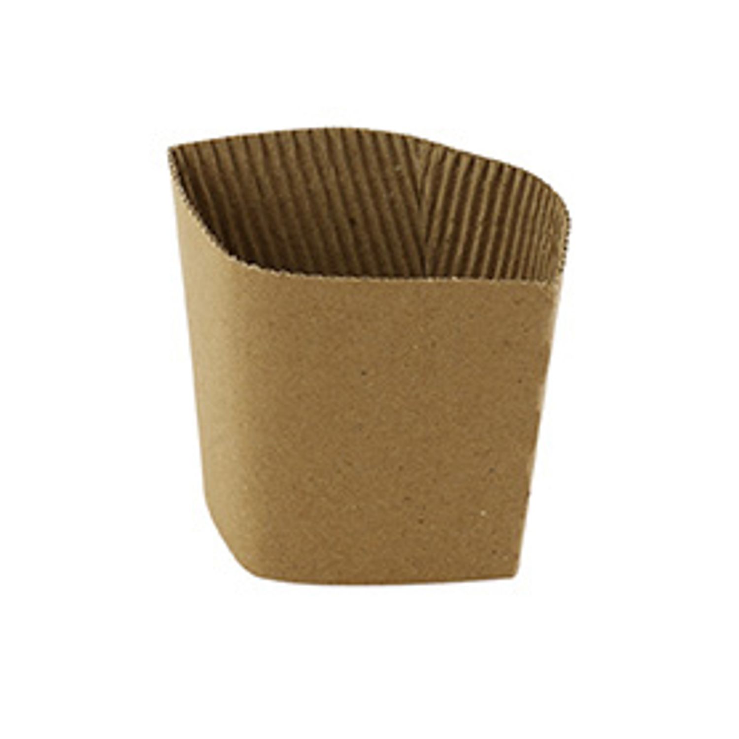 Collar Hot Cup Sleeve 8oz Kraft Recycled - Pack of 1000