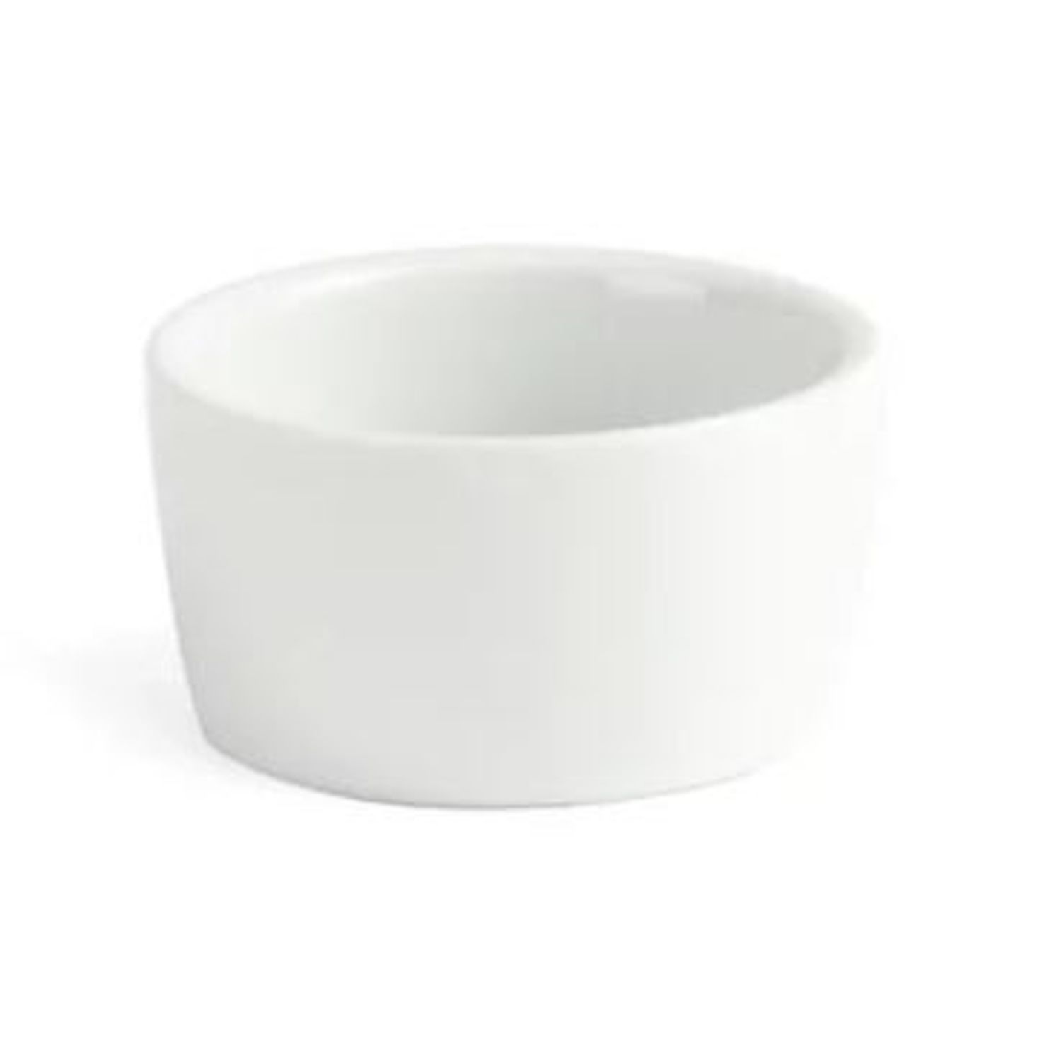 Butter Dish Porcelain White 62mm - Pack of 12