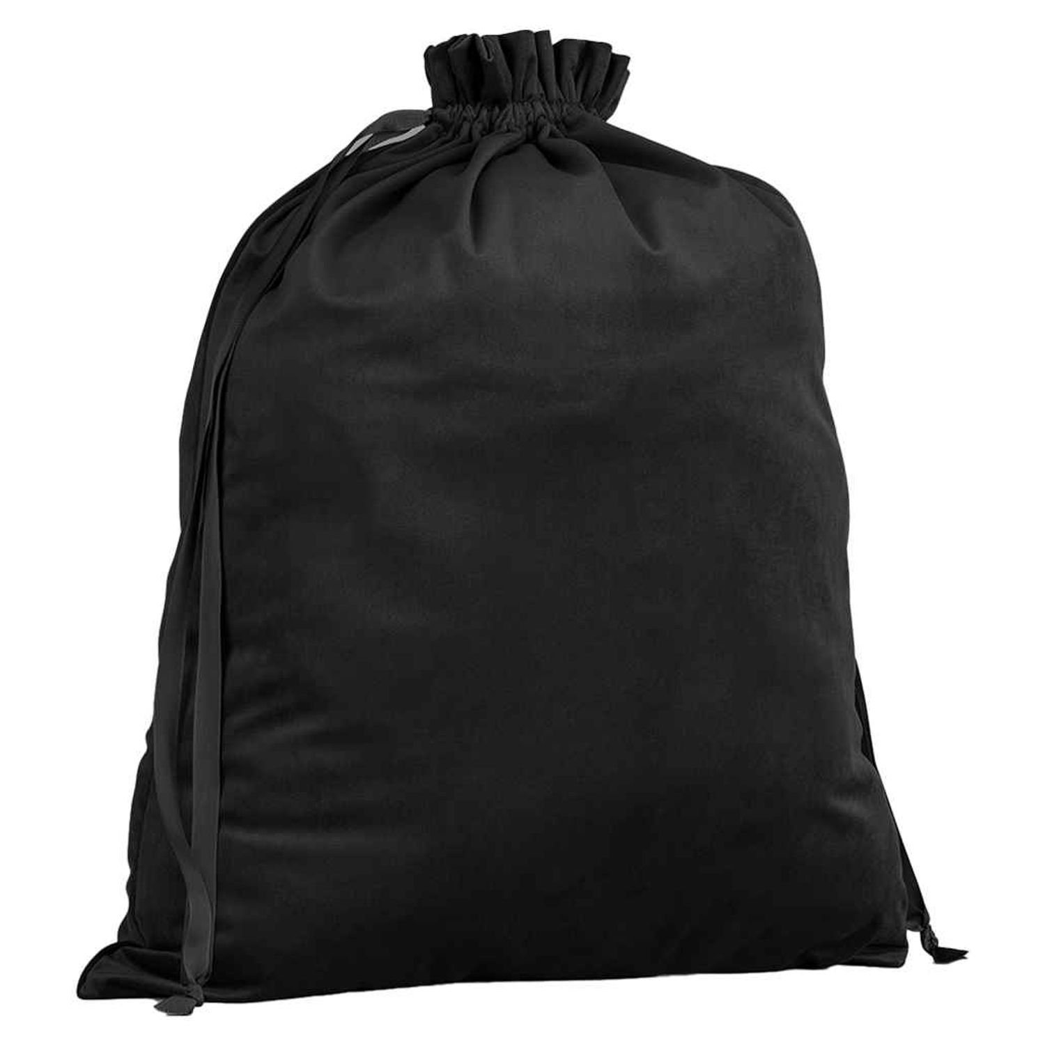 BagBase Velvet Gift Bag Black Onyx Size Large