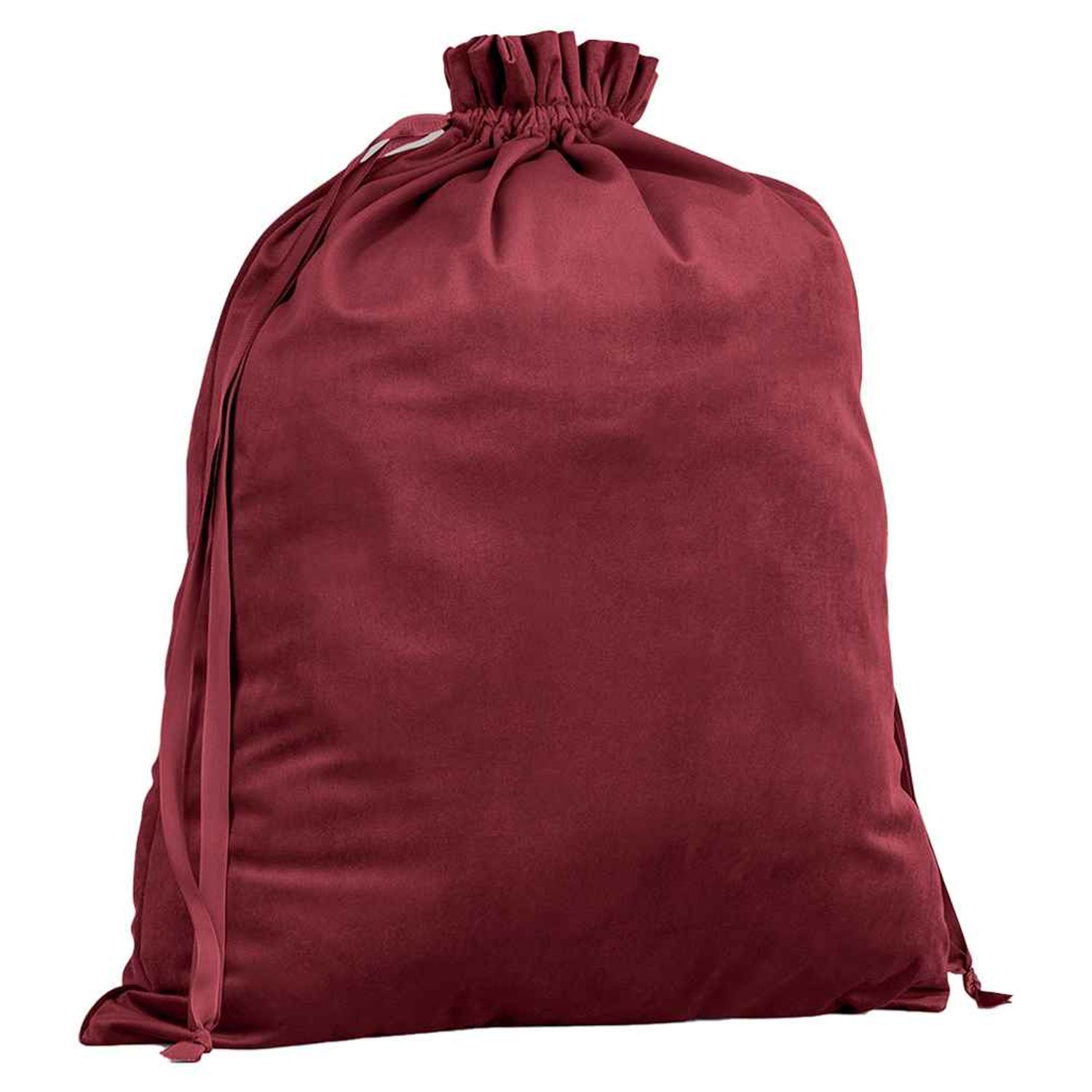 BagBase Velvet Gift Bag Ruby Red Size Small
