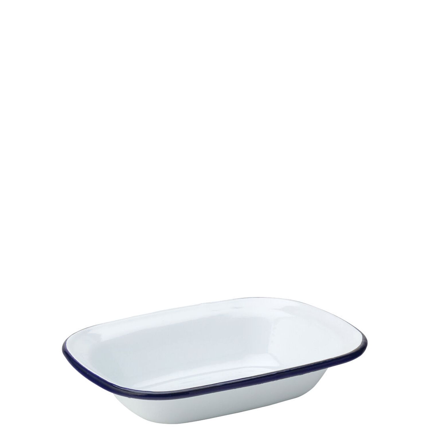 Utopia Pie Dish Enamel 7.75in (Pack of 6)