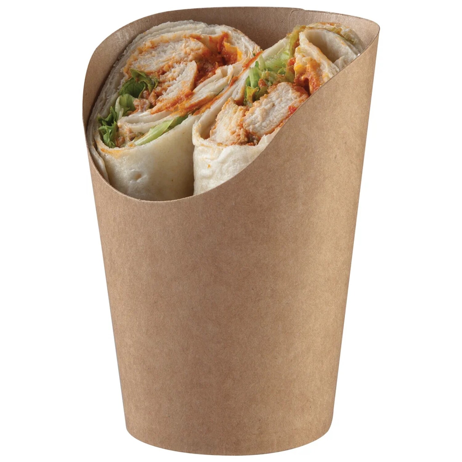 Clover Chemicals Wrap Pot Brown Kraft 80 x 110mm (Pack of 1000)