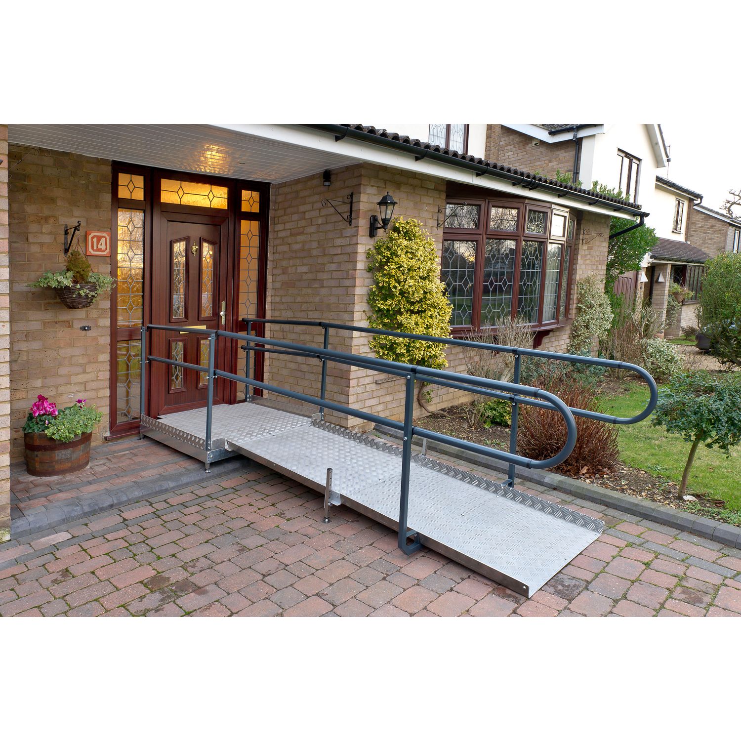 Enable Access Welcome Wide Kit B 360cm (Double Handrail Both Sides) Original Gra
