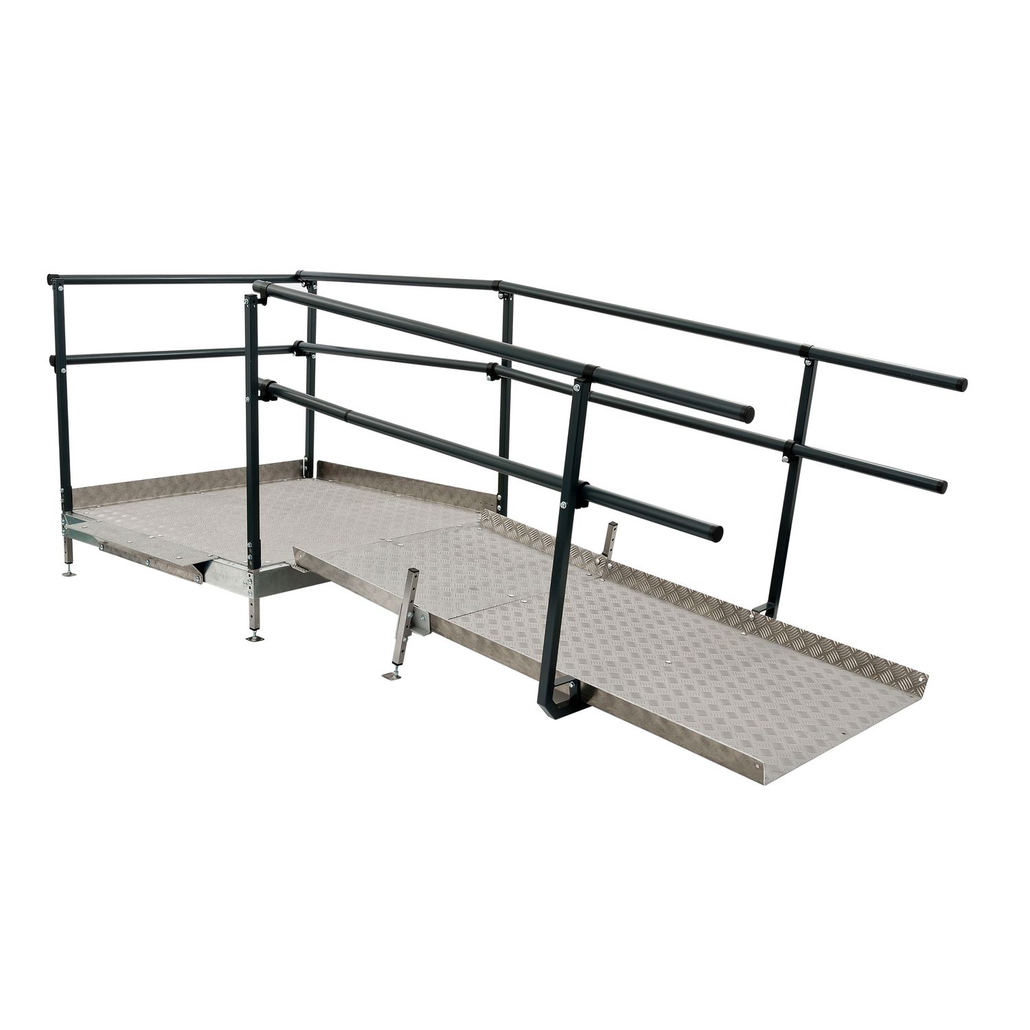 Enable Access Welcome Wide Kit B 120cm (Double Handrail Both Sides) Original Gra