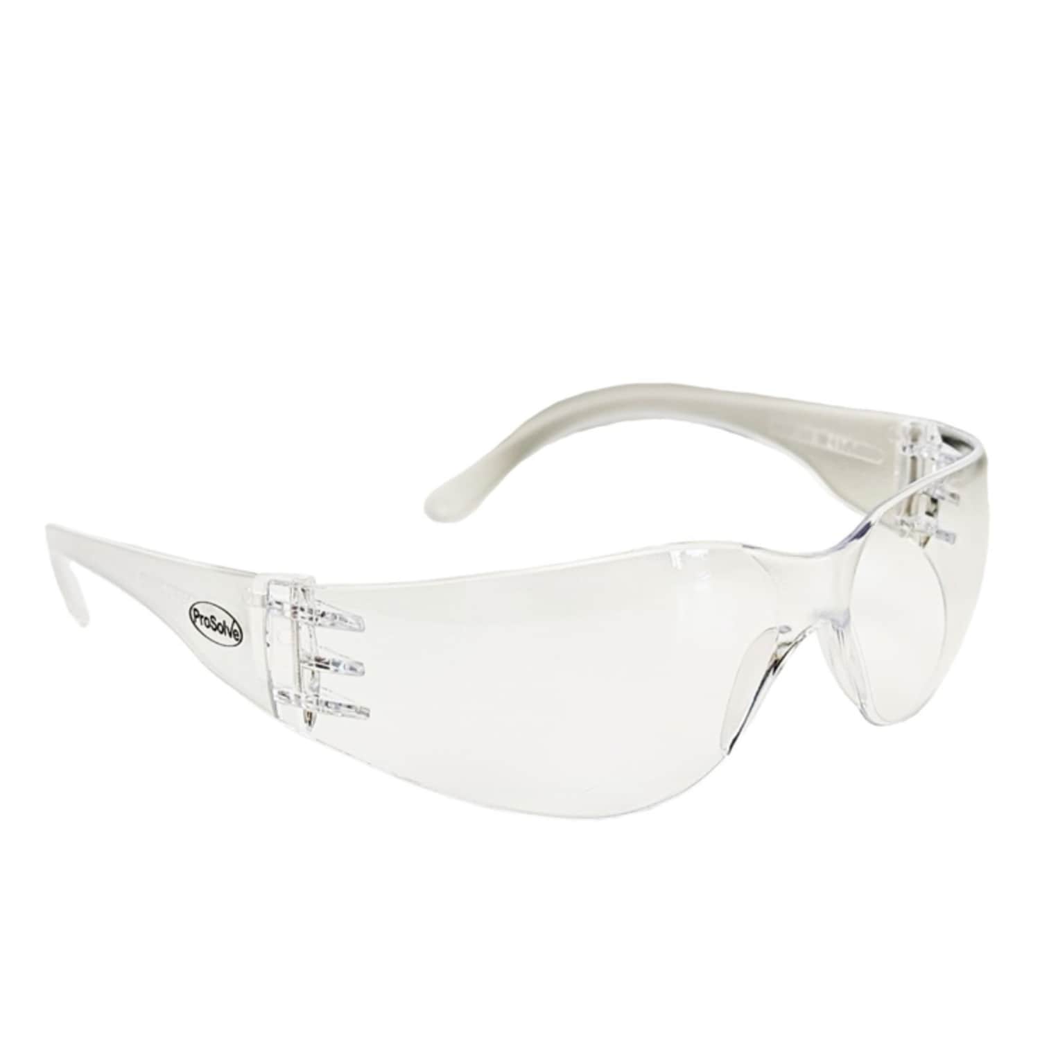 ProSolve Safety Glasses Clear - Display Box 12  Pieces