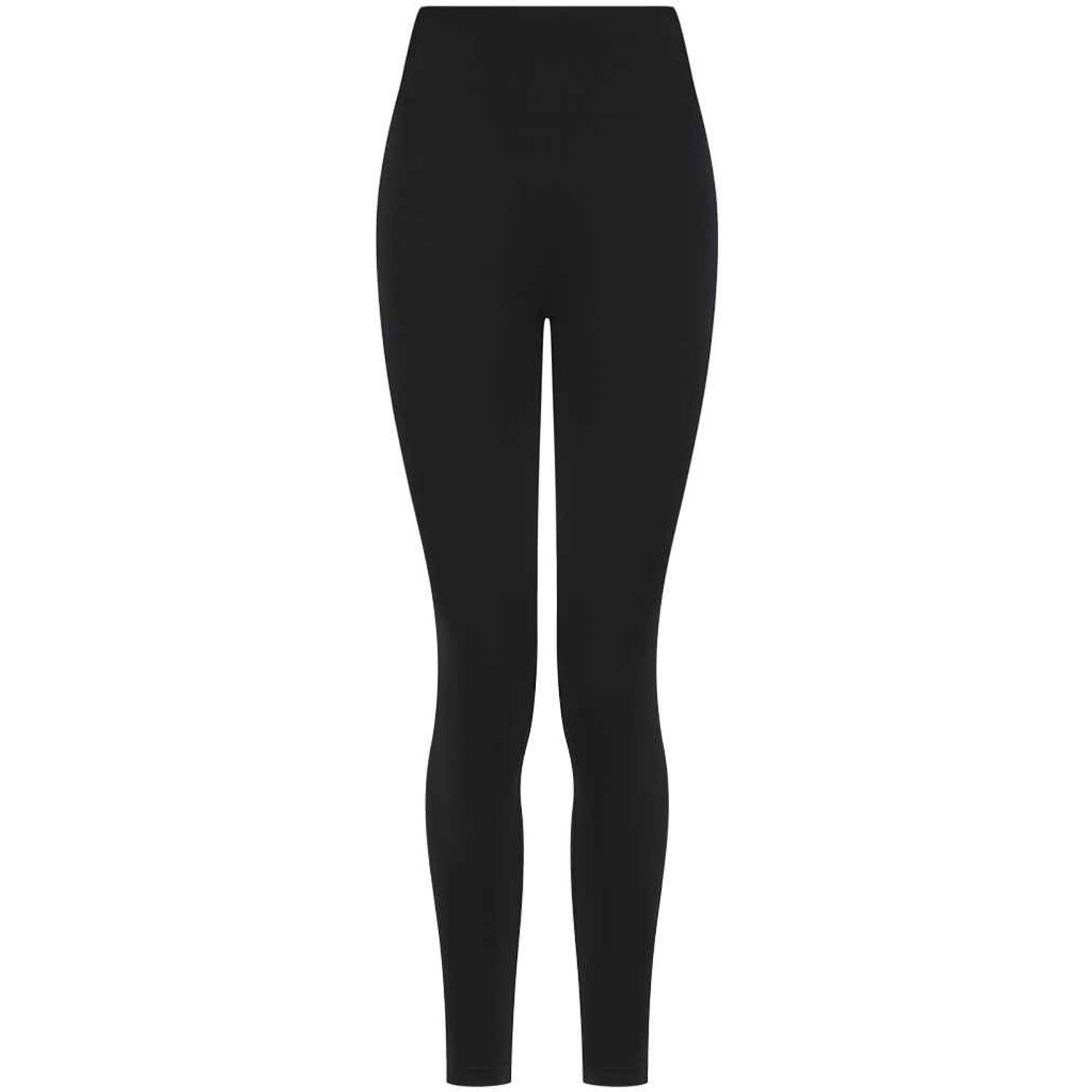 Tombo Ladies Sculpting Black Leggings - Size Xs/Small