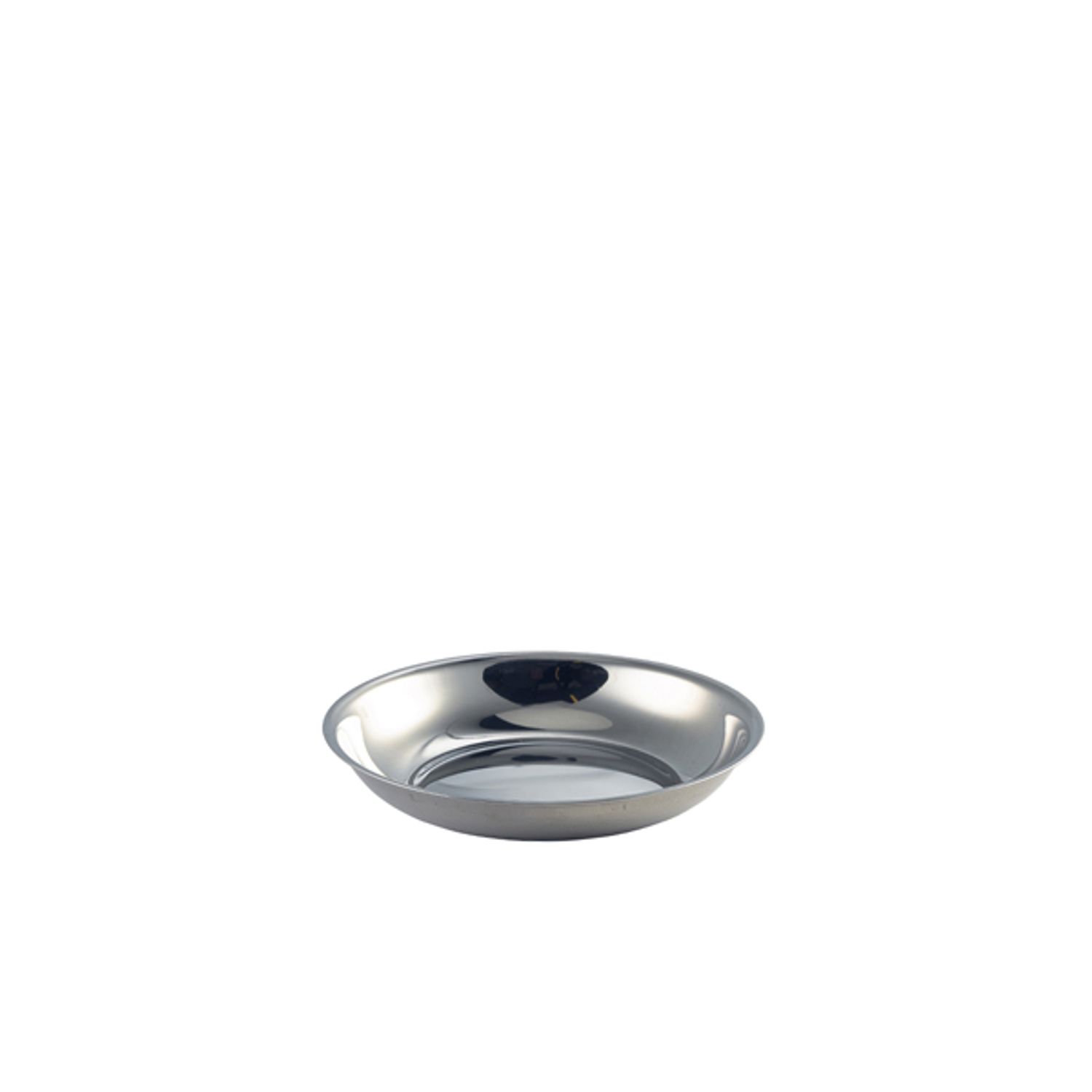 Genware S/St.Round Dish 4in