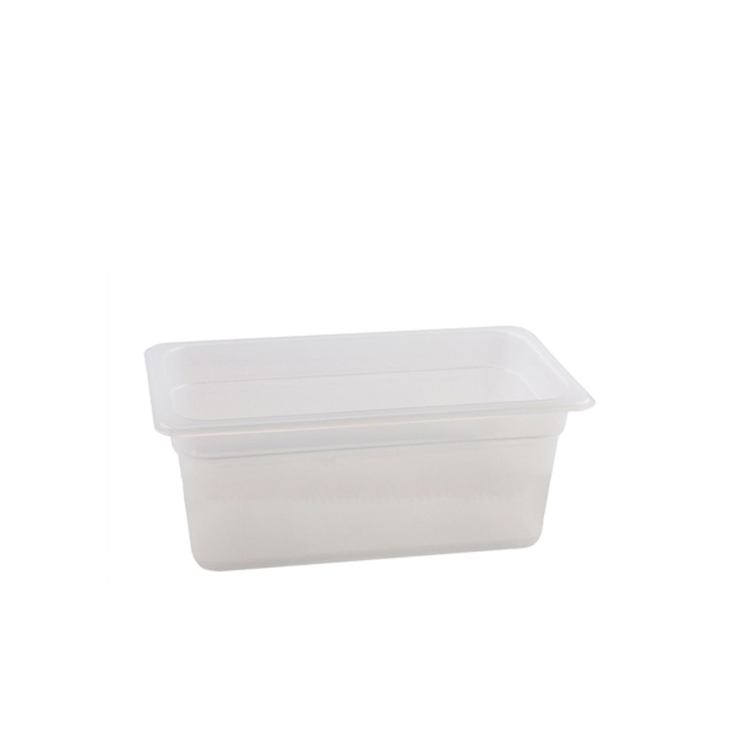 Genware 1/3 - Polypropylene GN Pan 150mm Clear- you get 6