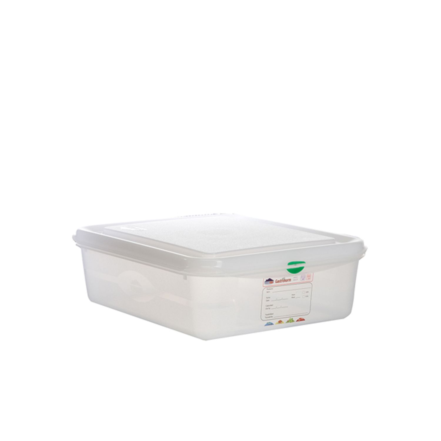 Genware GN Storage Container 1/2 100mm Deep 6.5L- you get 6