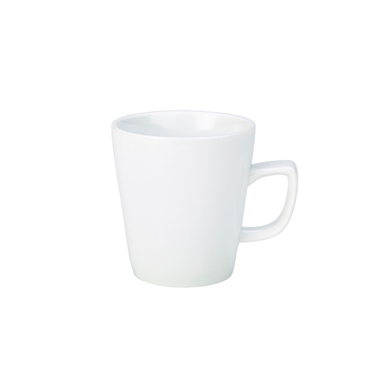 Genware Porcelain Compact Latte Mug 28.4cl/10oz- you get 6